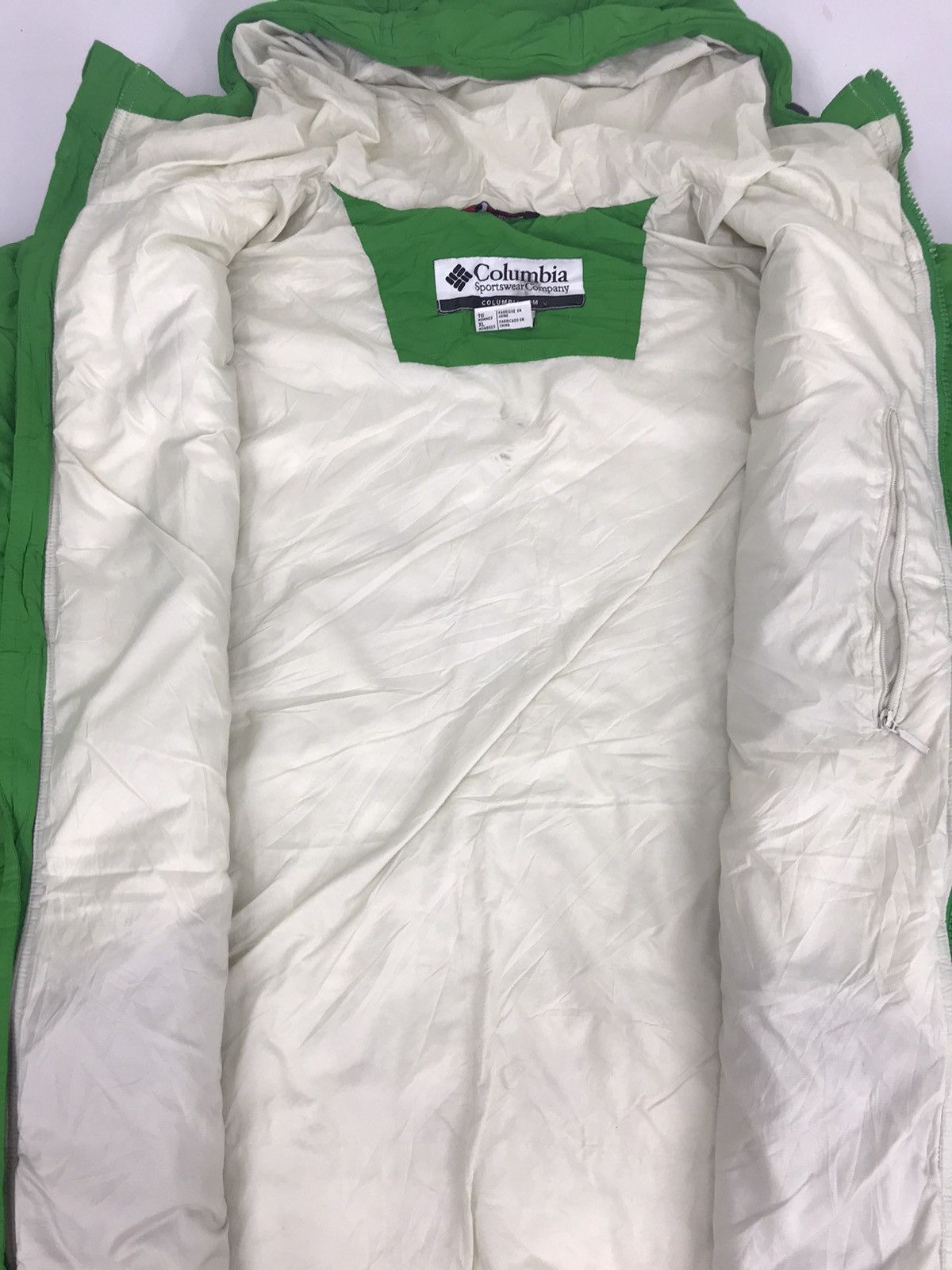 Columbia Vtg Columbia Quilted Jacket Windbreaker Hoodies Sweatshirt Size US L / EU 52-54 / 3 - 3 Thumbnail