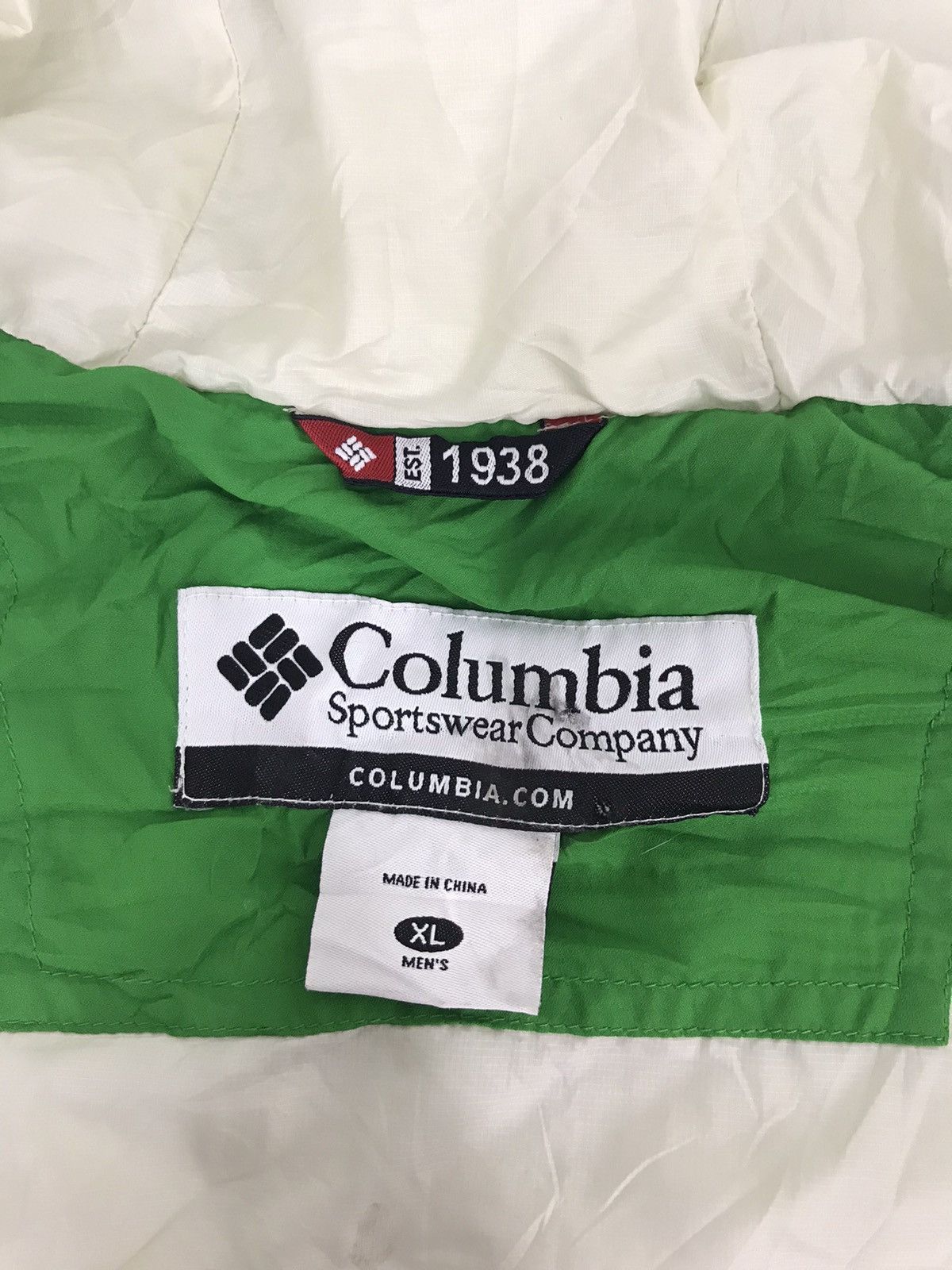 Columbia Vtg Columbia Quilted Jacket Windbreaker Hoodies Sweatshirt Size US L / EU 52-54 / 3 - 4 Thumbnail