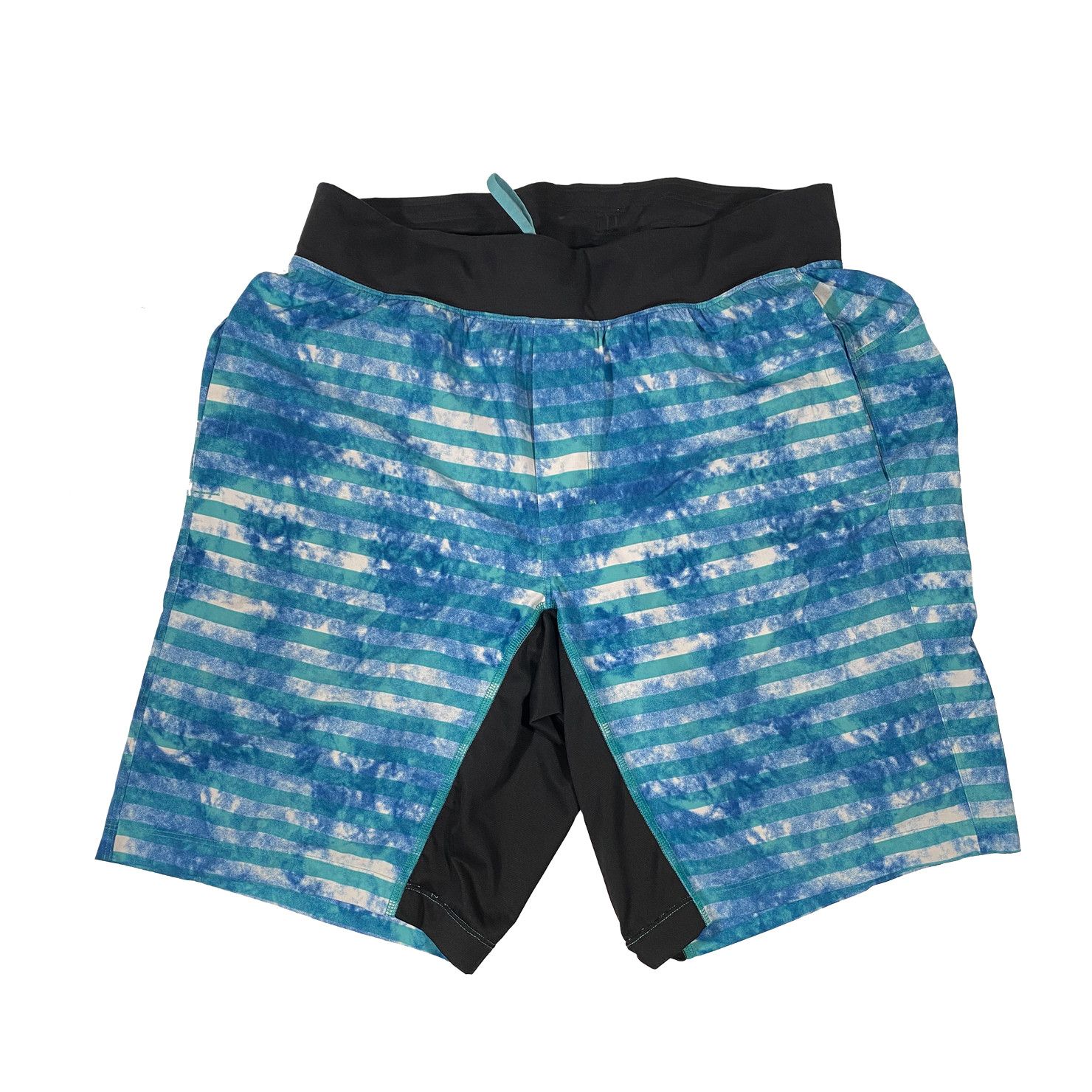 Lululemon Lululemon Lightweight Lined Running Shorts 28x9.5 Blue Size US 28 / EU 44 - 1 Thumbnail
