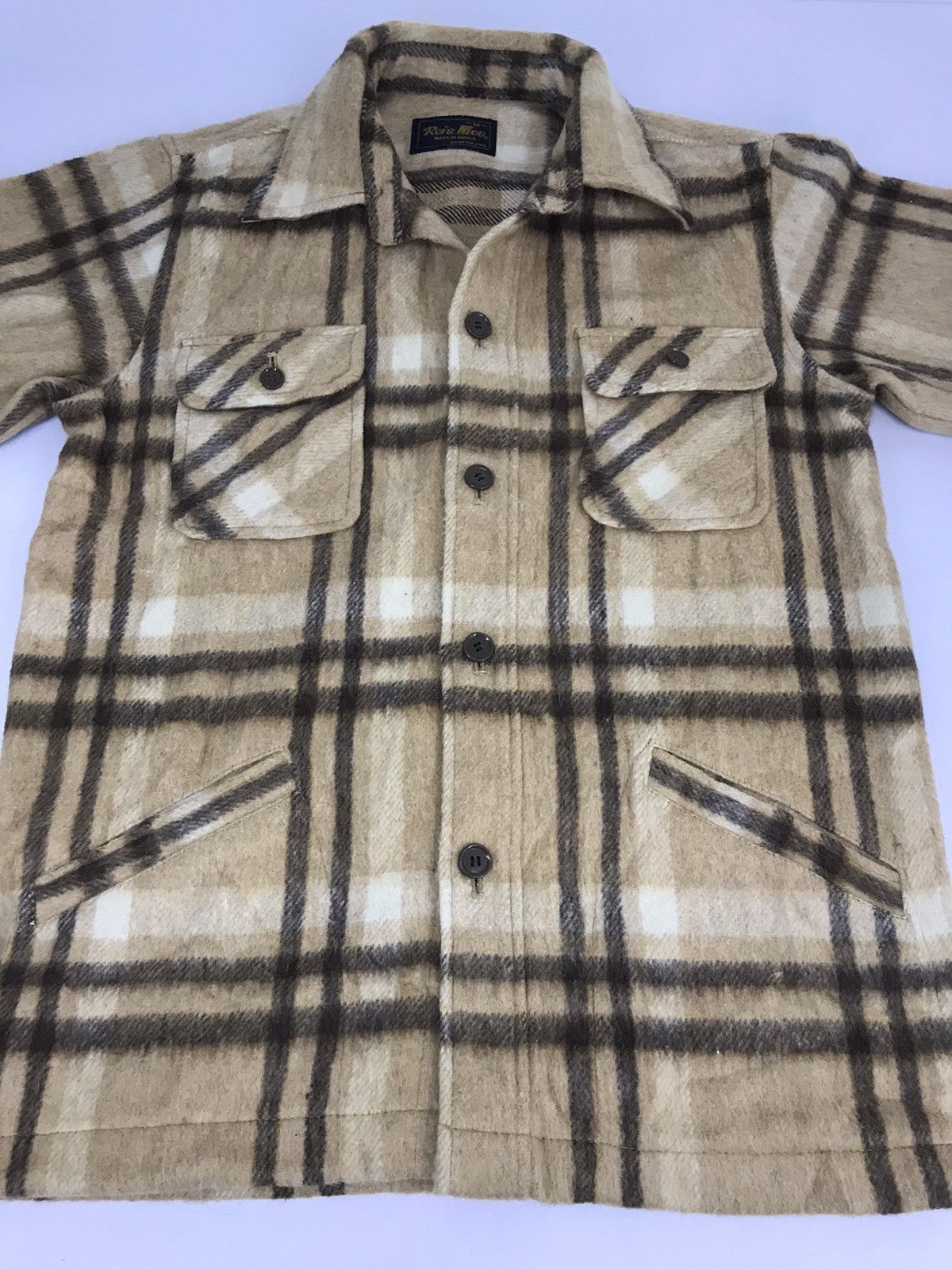 Flannel Wool Flannel Rois Mou Plaid Nova Checked tartan Size US M / EU 48-50 / 2 - 2 Thumbnail