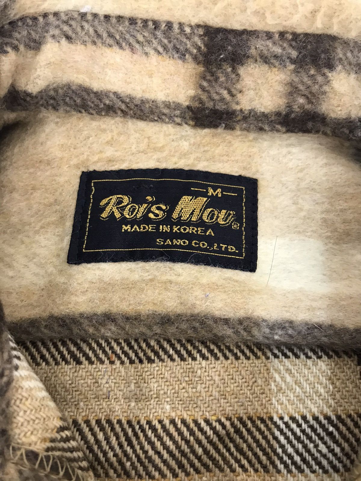 Flannel Wool Flannel Rois Mou Plaid Nova Checked tartan Size US M / EU 48-50 / 2 - 3 Thumbnail