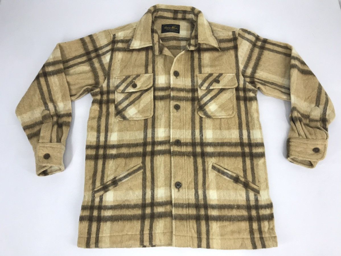 Flannel Wool Flannel Rois Mou Plaid Nova Checked tartan Size US M / EU 48-50 / 2 - 1 Thumbnail
