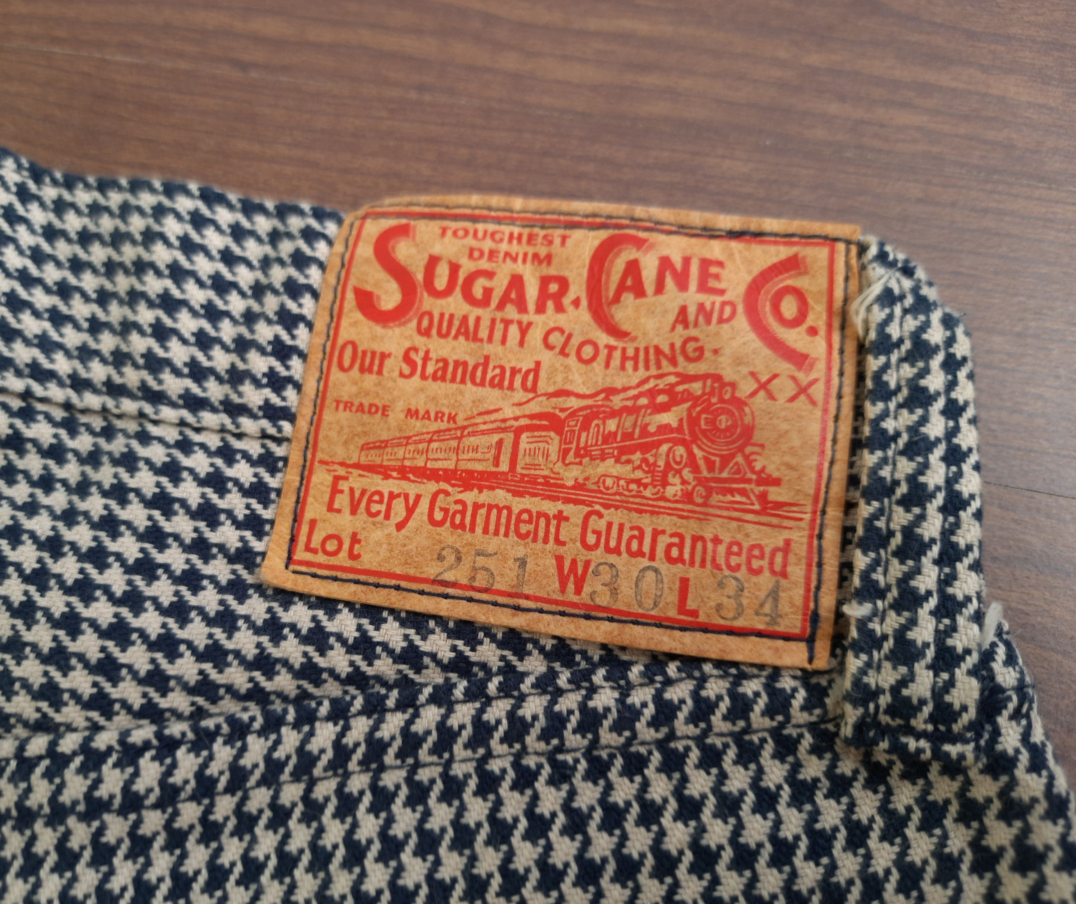 Sugar Cane Sugar Cane Touchest Denim Trousers Hickory Vintage Pants Size US 30 / EU 46 - 5 Thumbnail