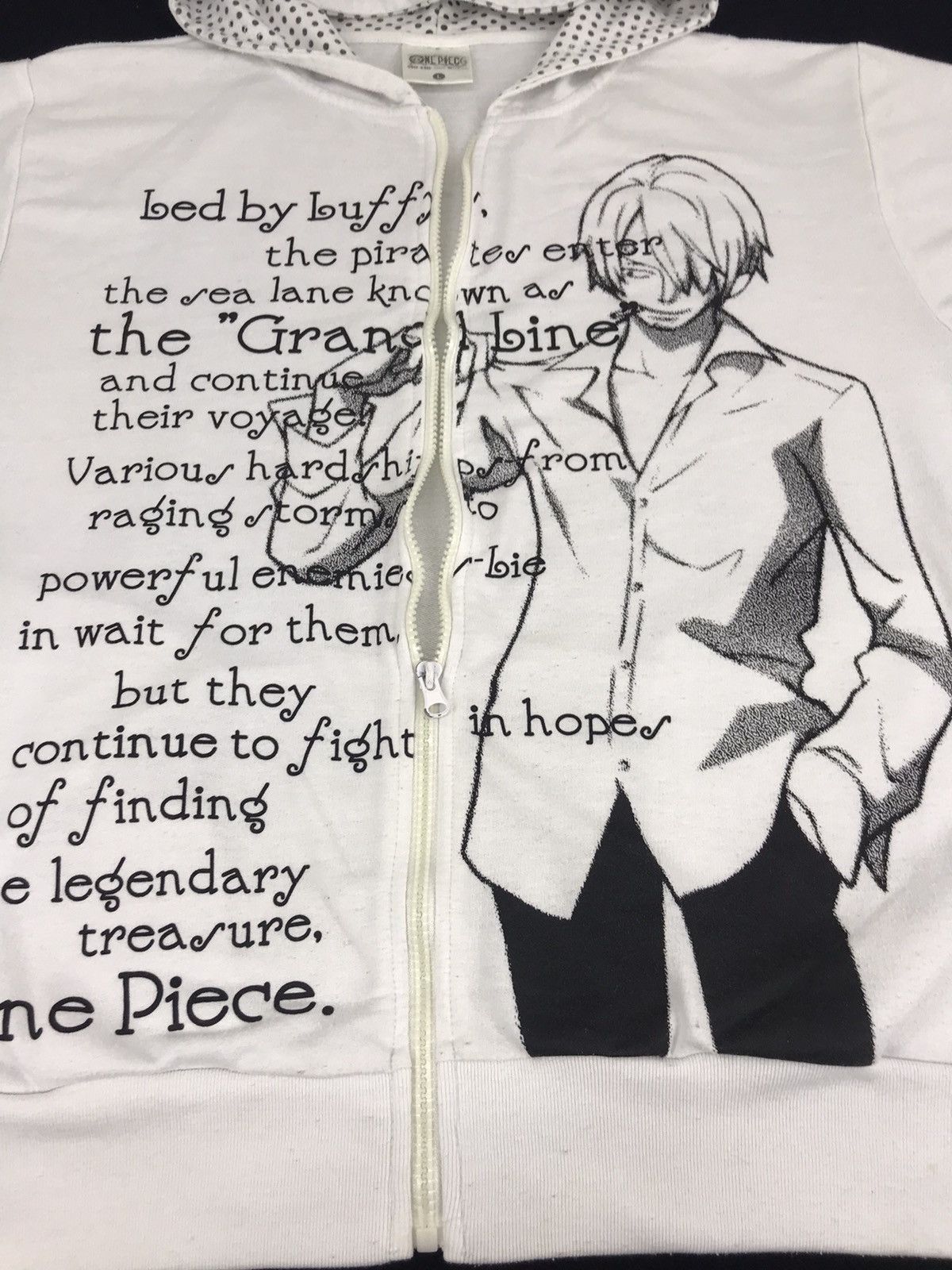 Japanese Brand Vintage One Piece Sanji Japanese Anime Cartoon Sweatshirt Size US L / EU 52-54 / 3 - 3 Thumbnail