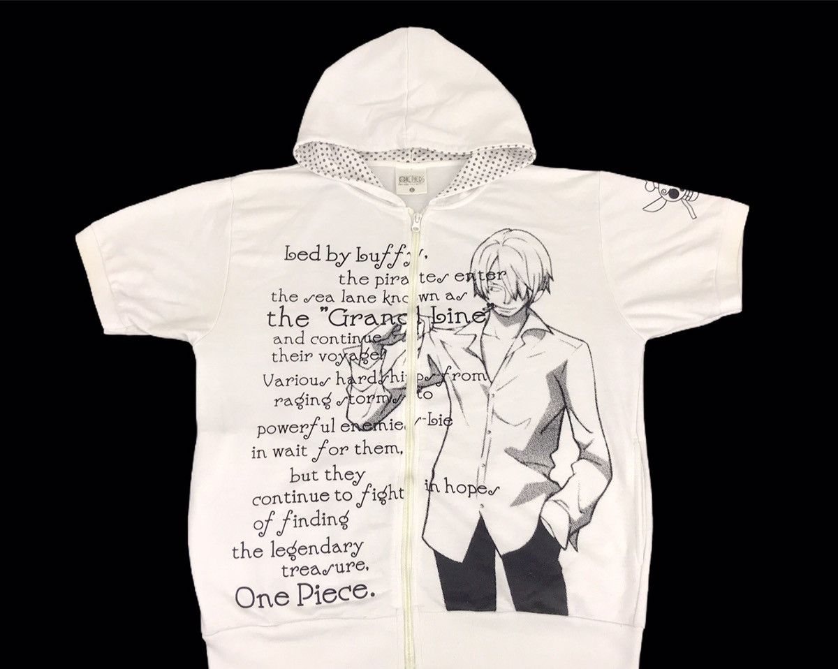 Japanese Brand Vintage One Piece Sanji Japanese Anime Cartoon Sweatshirt Size US L / EU 52-54 / 3 - 1 Thumbnail