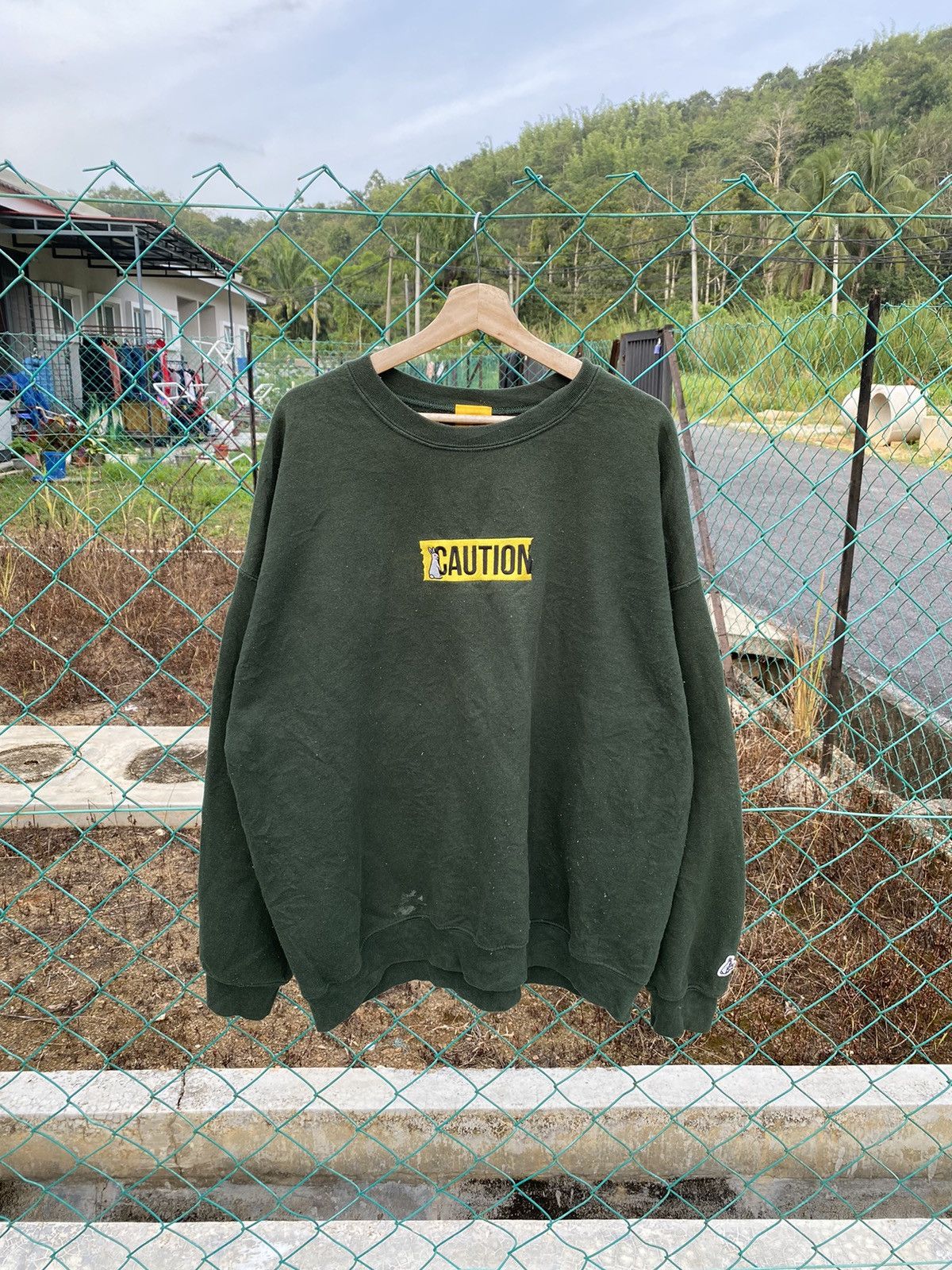 FR2 FR2 Rabbit Sexualy Caution Woven Sweatshirt Size US XL / EU 56 / 4 - 1 Thumbnail