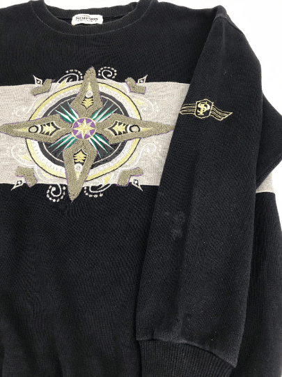 Japanese Brand Simpson Sweatshirt Pull Over Embroidery Big Logo Size US M / EU 48-50 / 2 - 5 Thumbnail