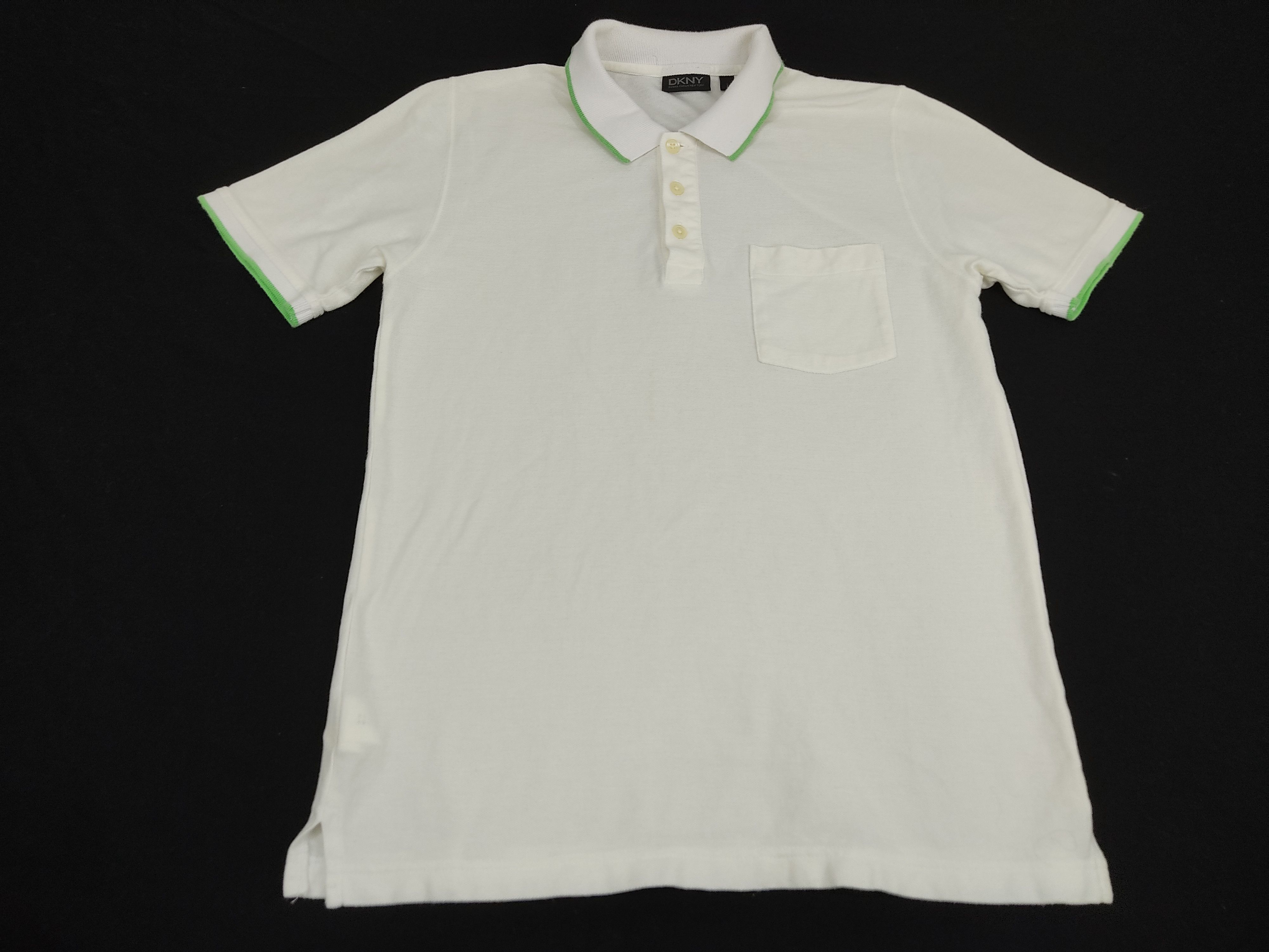 DKNY DKNY Polo Tee Plain Modern Classic Fashion Designer Size US S / EU 44-46 / 1 - 1 Thumbnail