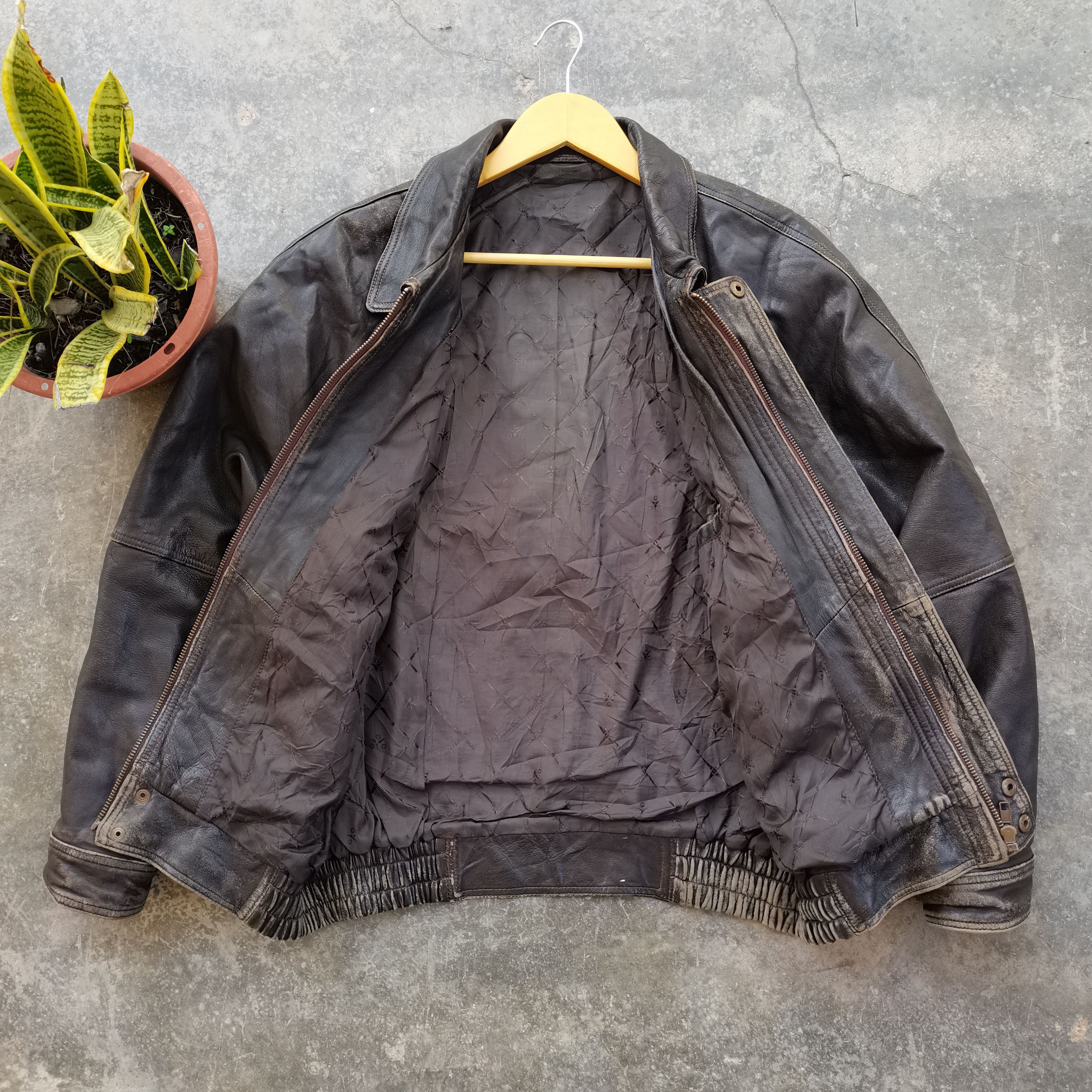 Archive🔥Vintage Japanese Brand Genuine Leather Jacket