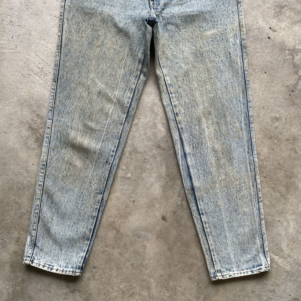 Big John × Jean Vintage Big John Faded Asics Wash Denim Jeans Pants W35 Size US 35 - 4 Thumbnail
