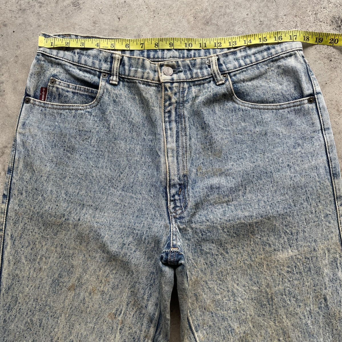Big John × Jean Vintage Big John Faded Asics Wash Denim Jeans Pants W35 Size US 35 - 5 Thumbnail