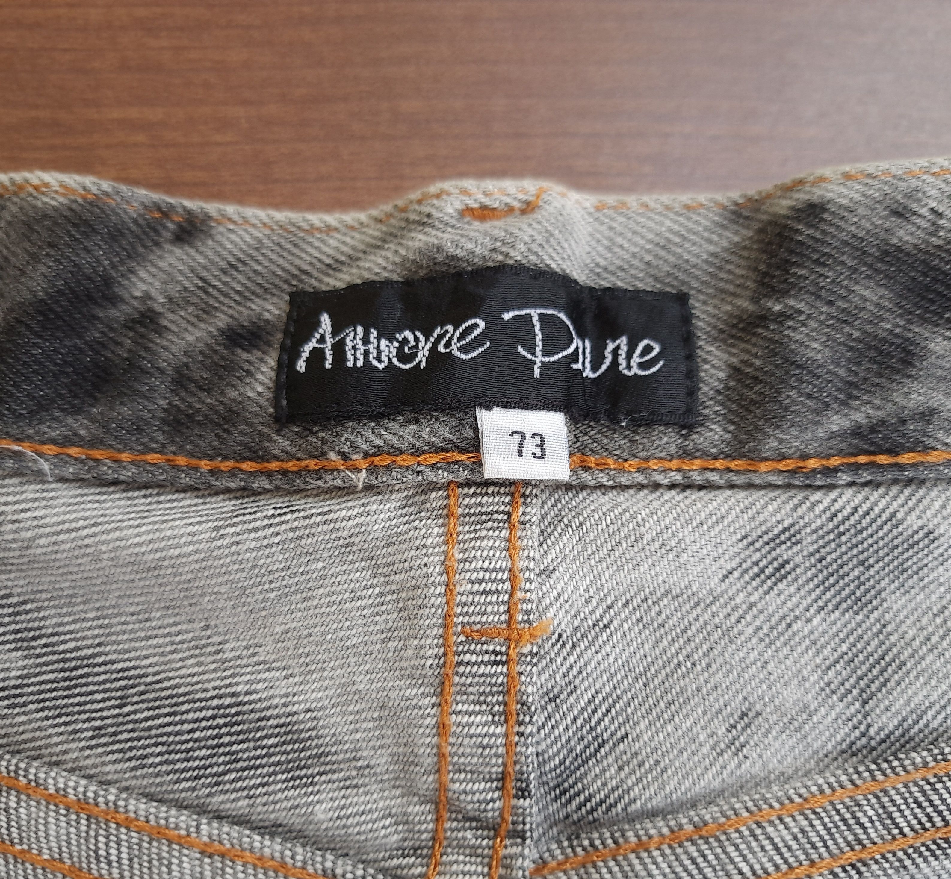 Japanese Brand Y2K Amore Pure Denim Flares Pants Size 28" / US 6 / IT 42 - 10 Thumbnail