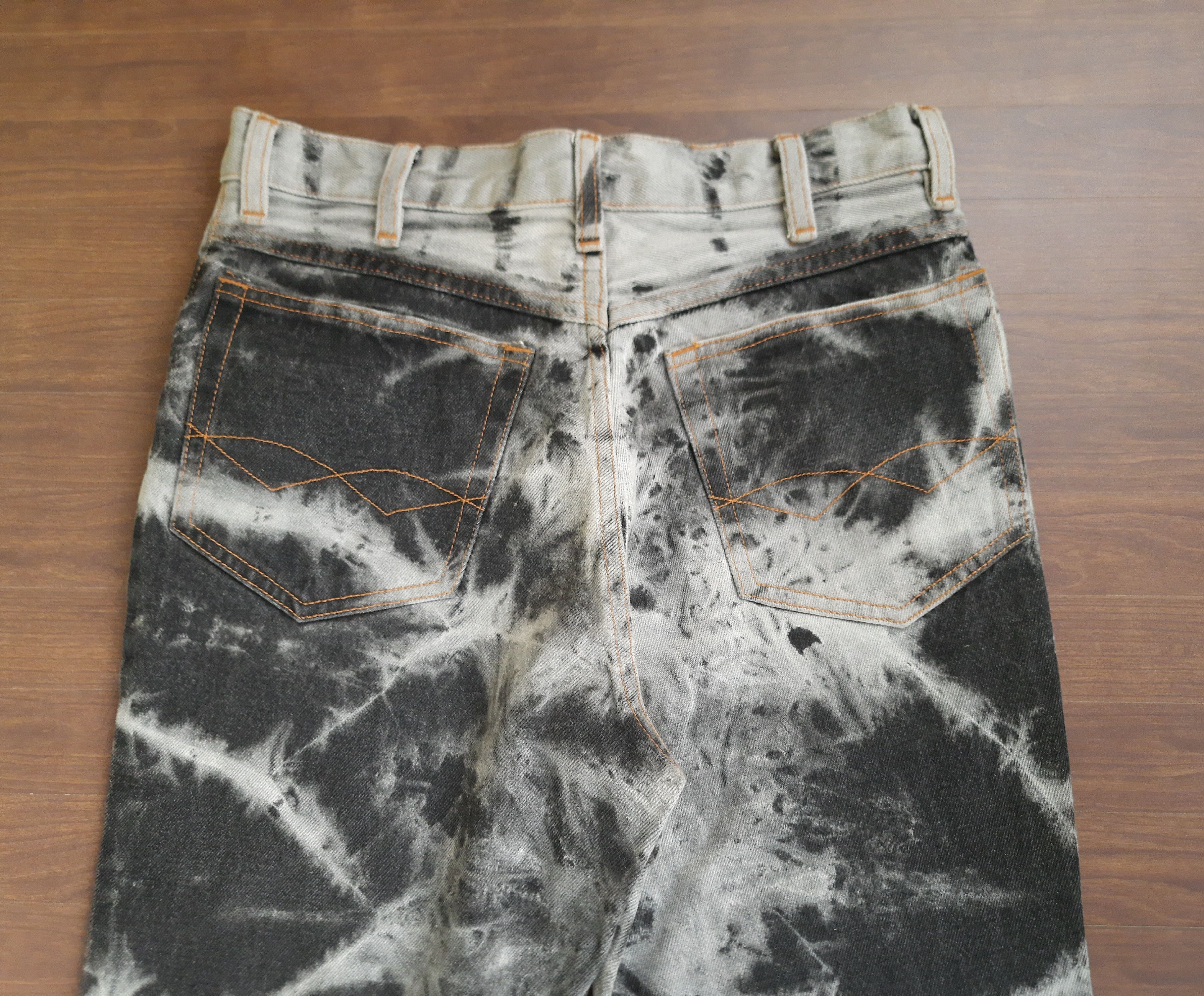 Japanese Brand Y2K Amore Pure Denim Flares Pants Size 28" / US 6 / IT 42 - 4 Thumbnail