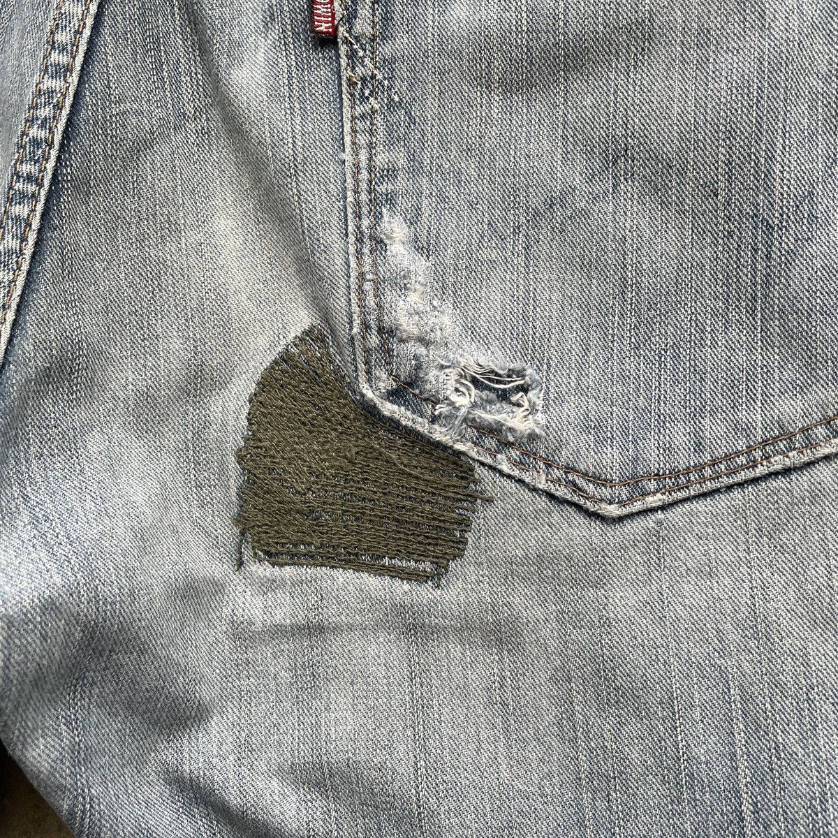 Vintage Japan Edwin Faded Denim Jeans Pants W36x30