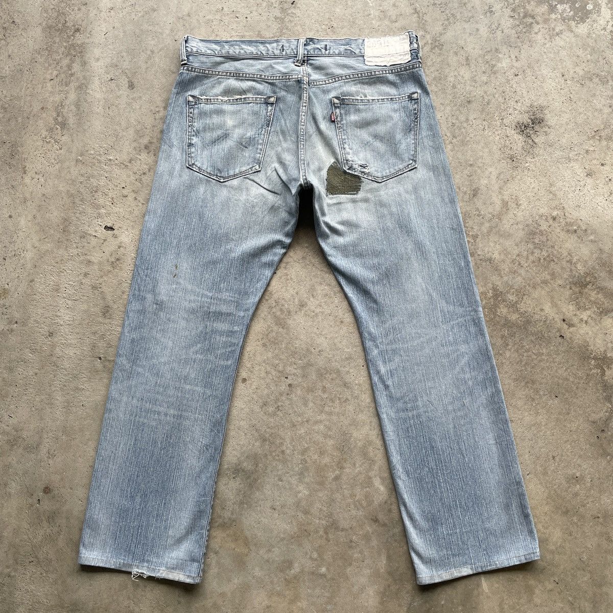 Vintage Japan Edwin Faded Denim Jeans Pants W36x30