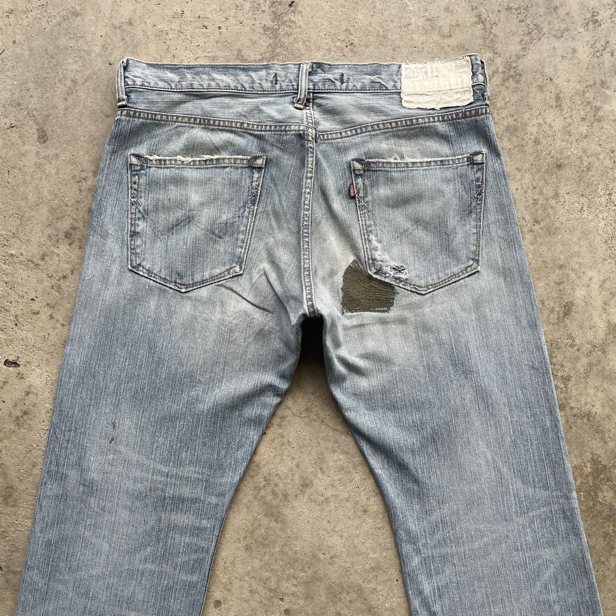 Vintage Japan Edwin Faded Denim Jeans Pants W36x30