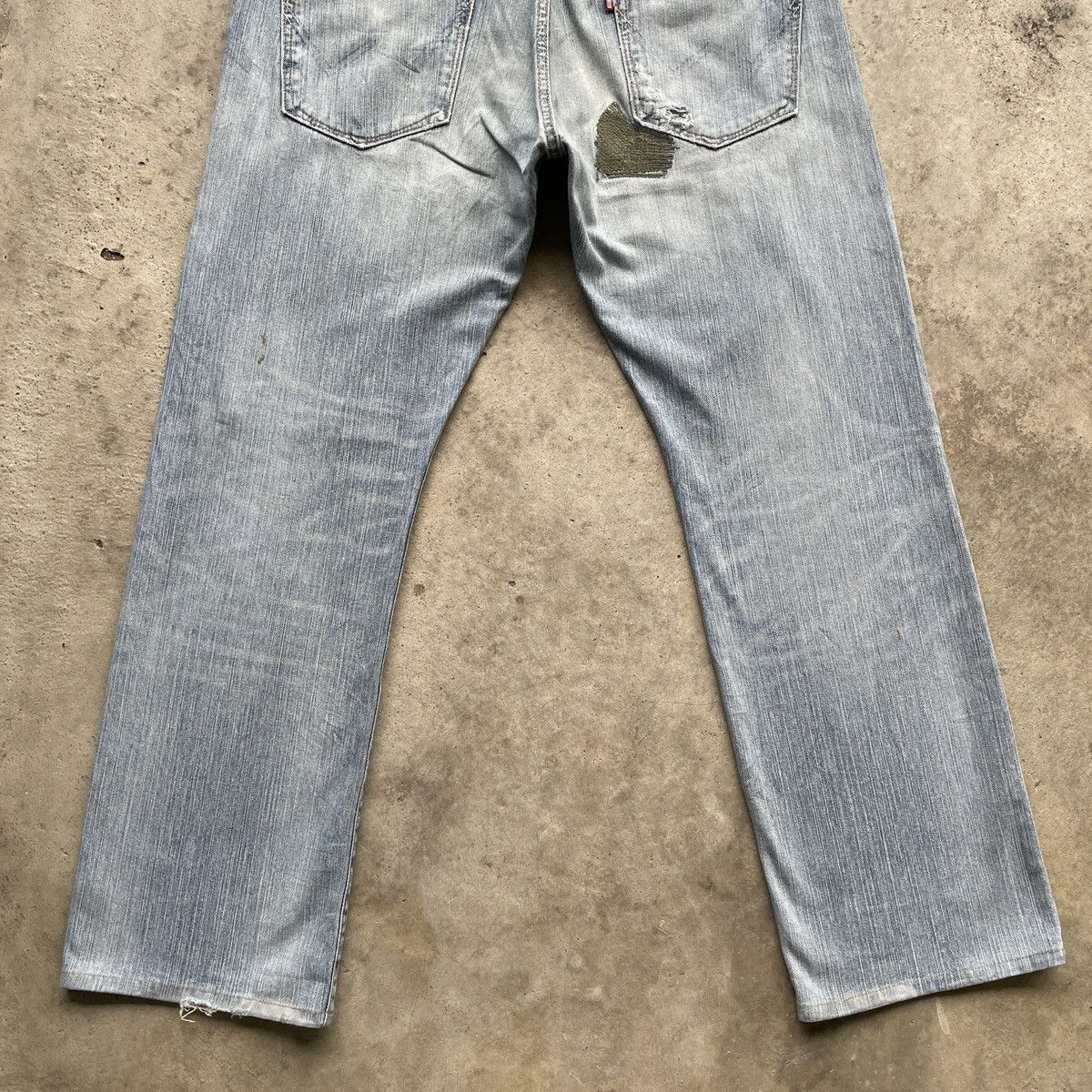 Vintage Japan Edwin Faded Denim Jeans Pants W36x30