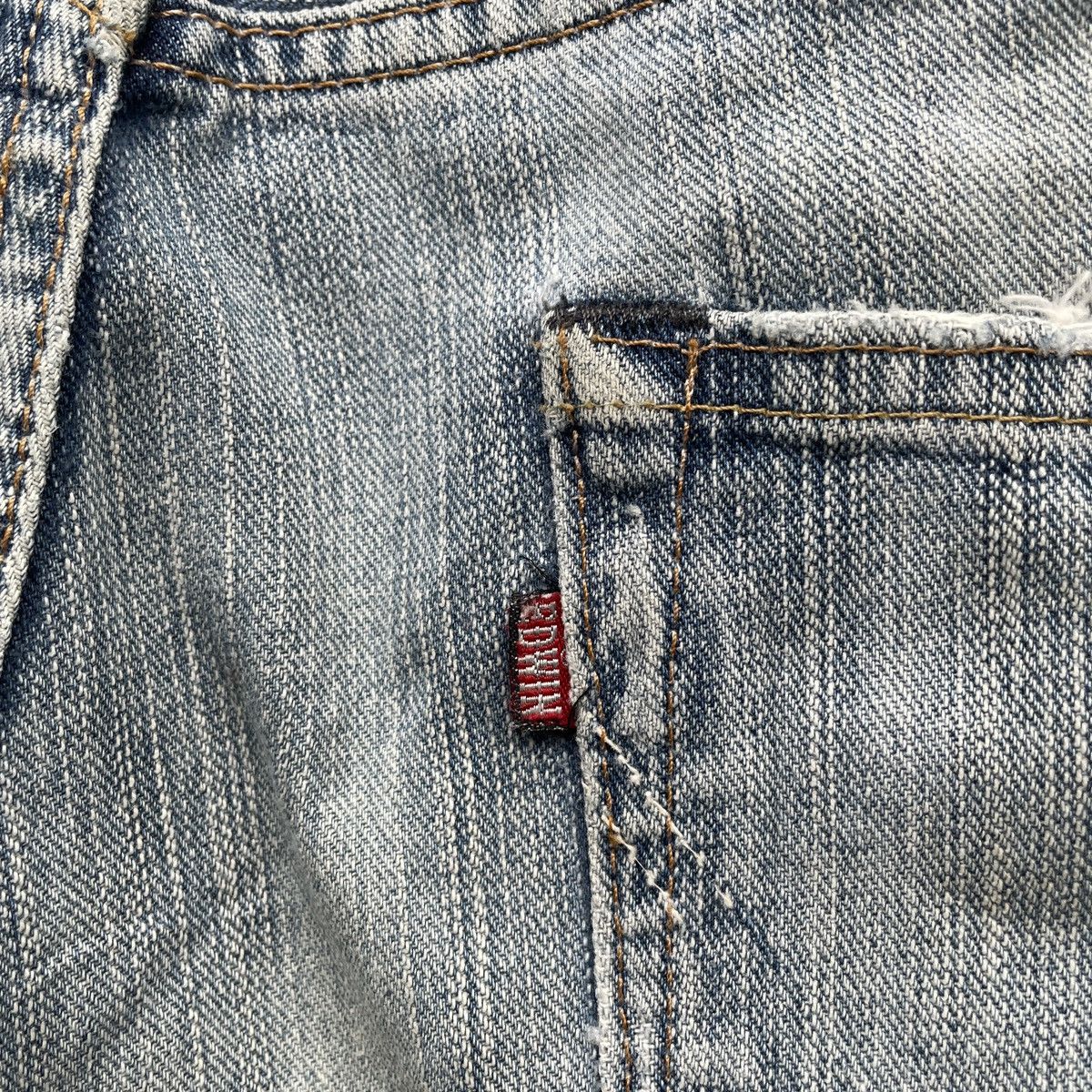 Vintage Japan Edwin Faded Denim Jeans Pants W36x30
