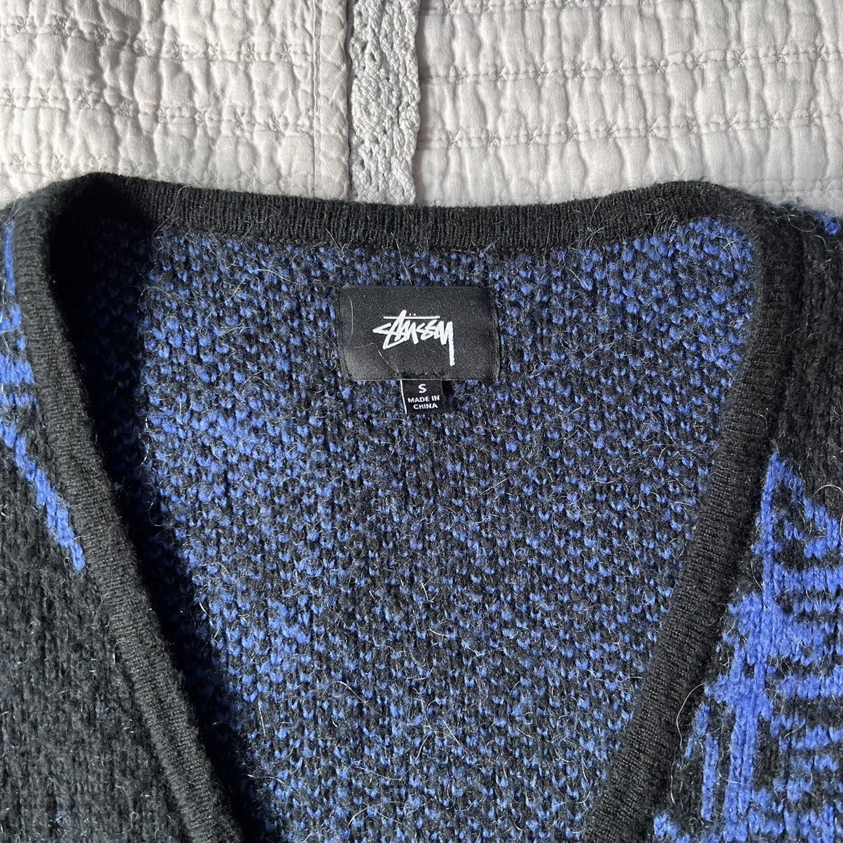 Stussy Stussy Mask Mohair Cardigan Size US S / EU 44-46 / 1 - 2 Thumbnail