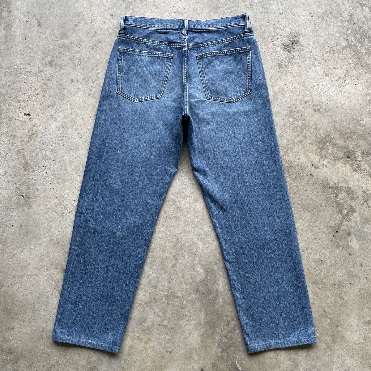 Japanese Brand Distressed💥 Vintage Japanese Brand Faded Denim Jeans Pants Size US 32 / EU 48 - 11 Thumbnail