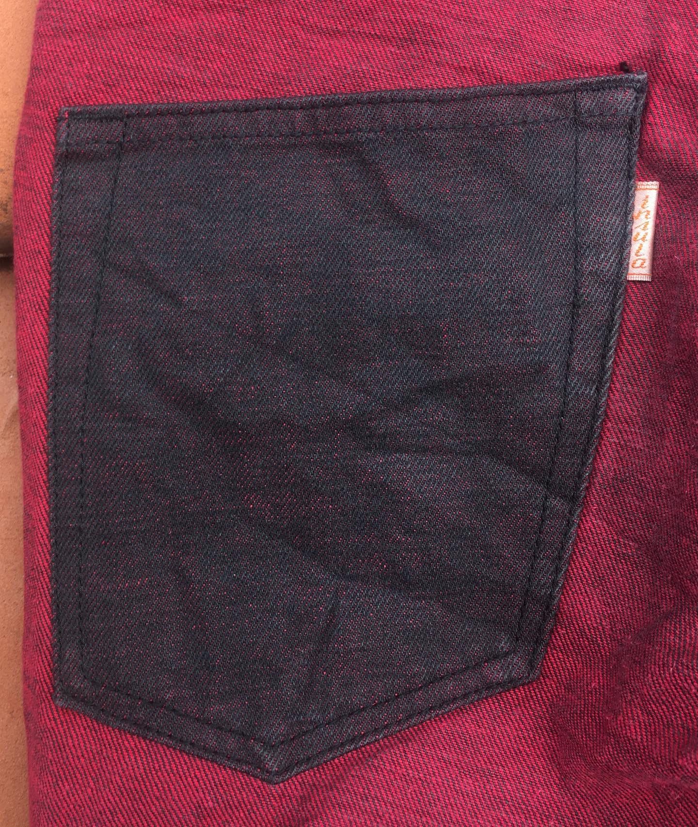 Japanese Brand Vintage Insula 2 Tones Denim Japan Size US 32 / EU 48 - 8 Thumbnail