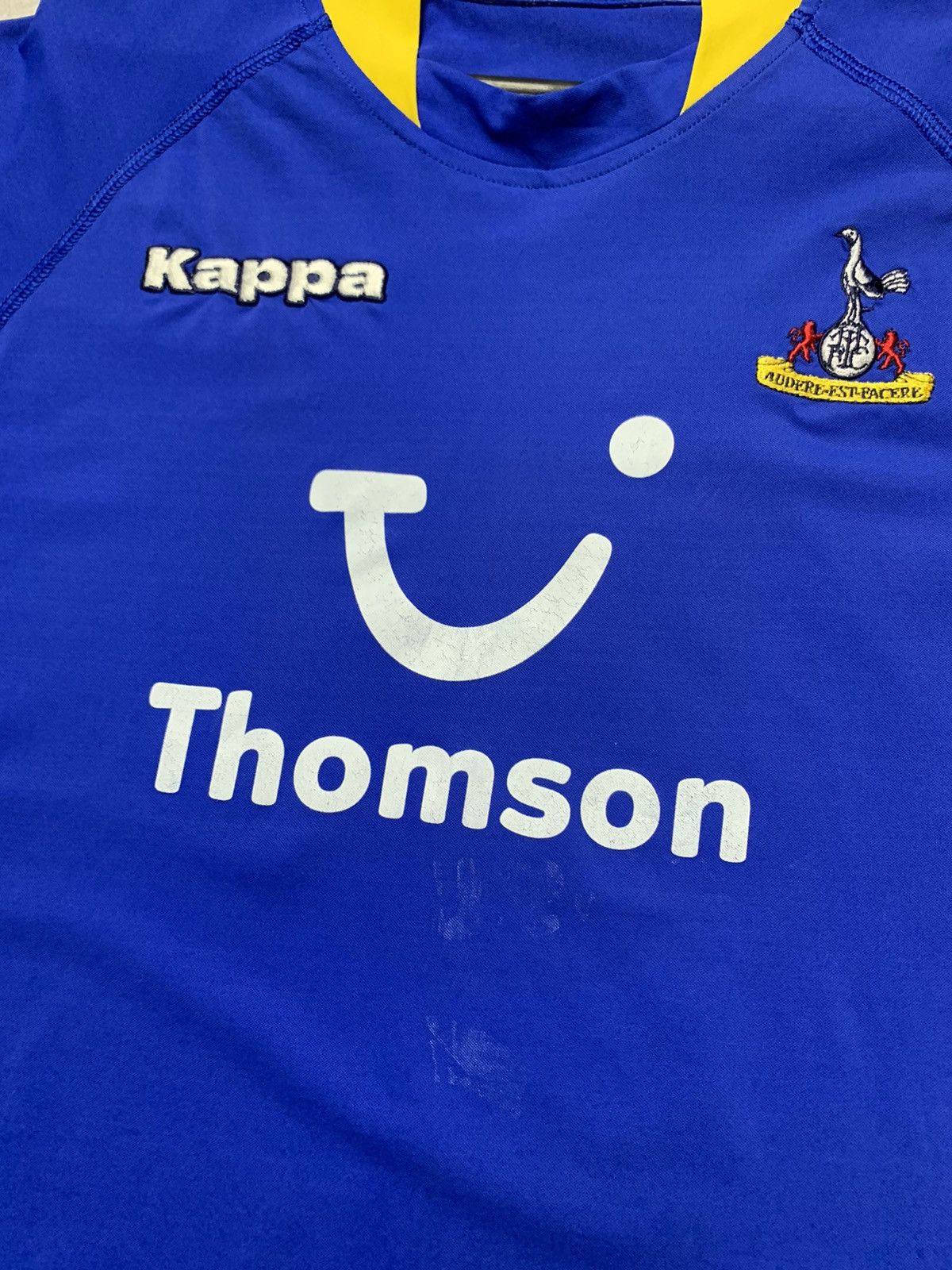 Kappa Vintage soccer jersey Kappa Tottenham spurs away size M/L Size US M / EU 48-50 / 2 - 4 Thumbnail