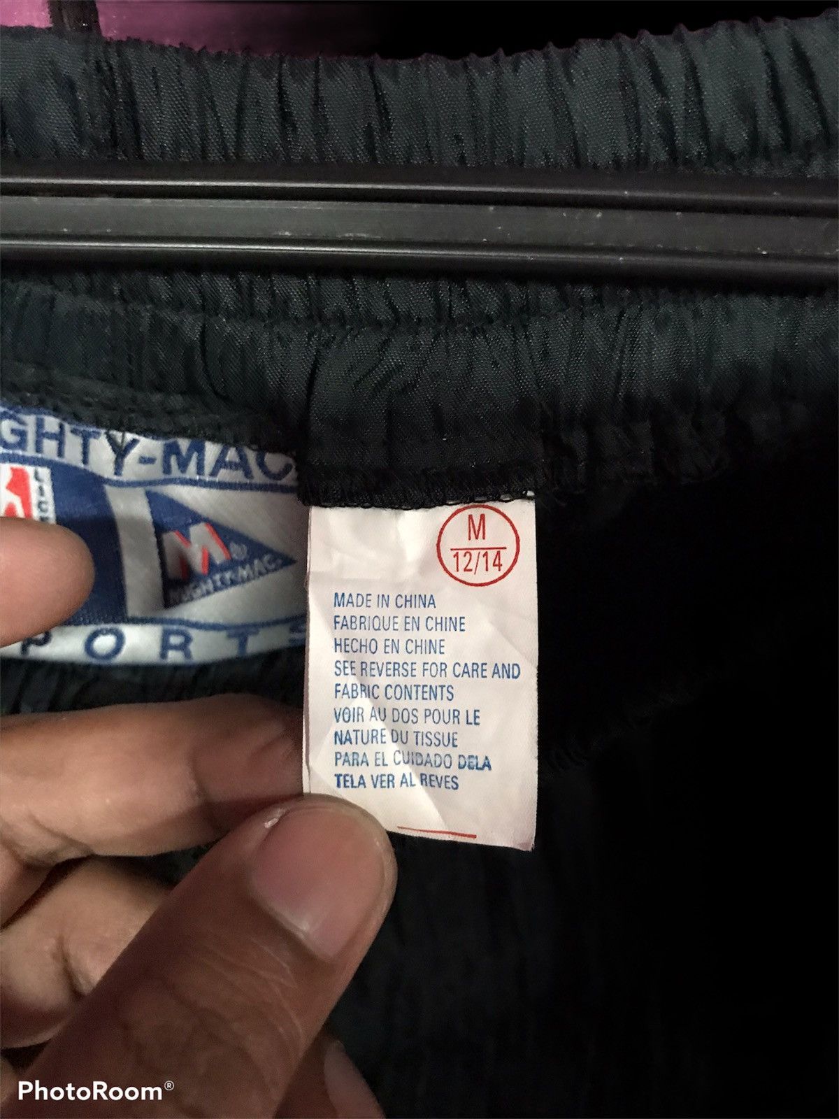 NBA VINTAGE CHICAGO BULLS 90s TRACK PANTS Size US 27 - 4 Thumbnail