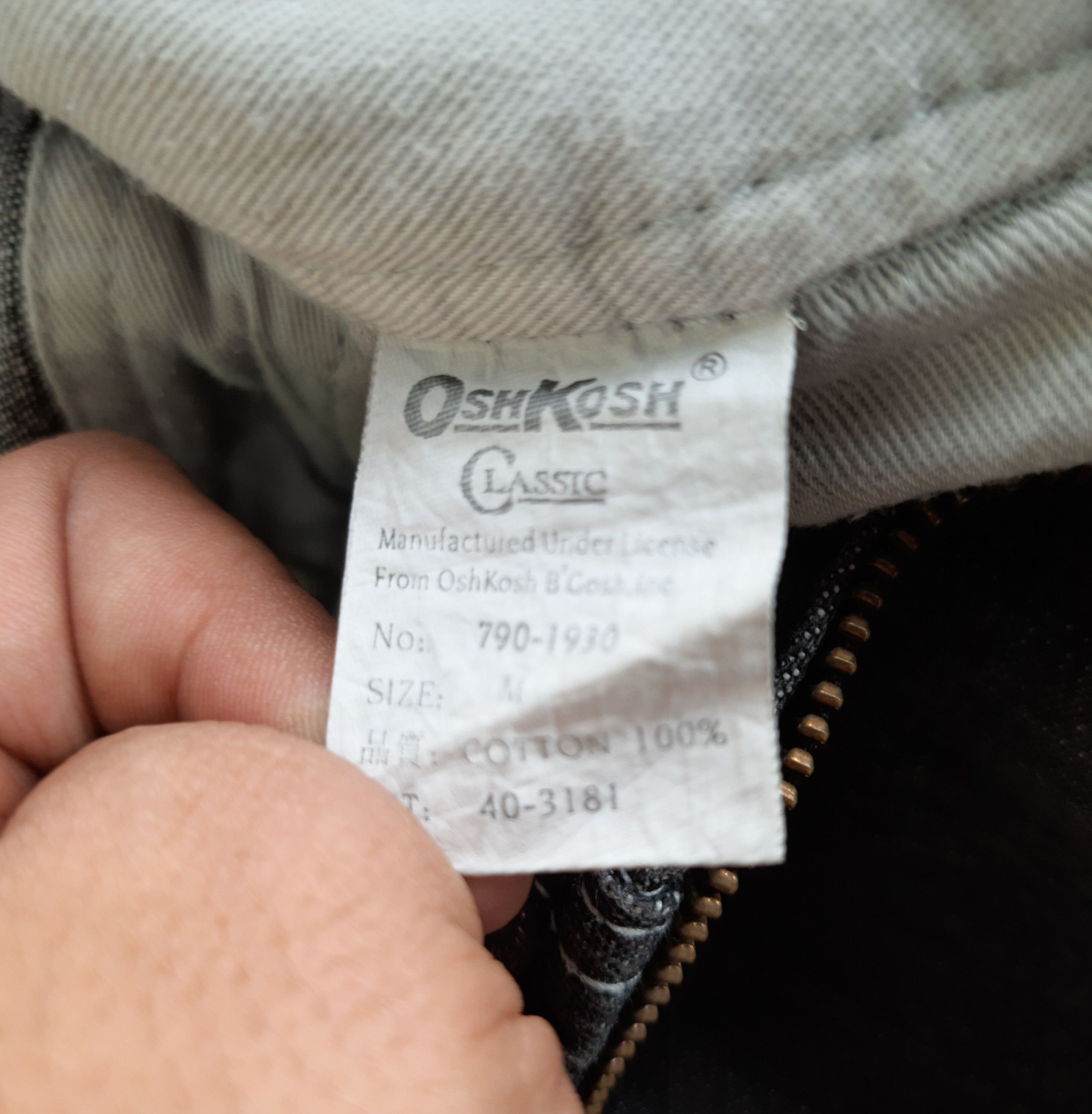 Oshkosh Oshkosh Classic Genuine Vintage Overalls jumpsuit Size US 34 / EU 50 - 12 Thumbnail