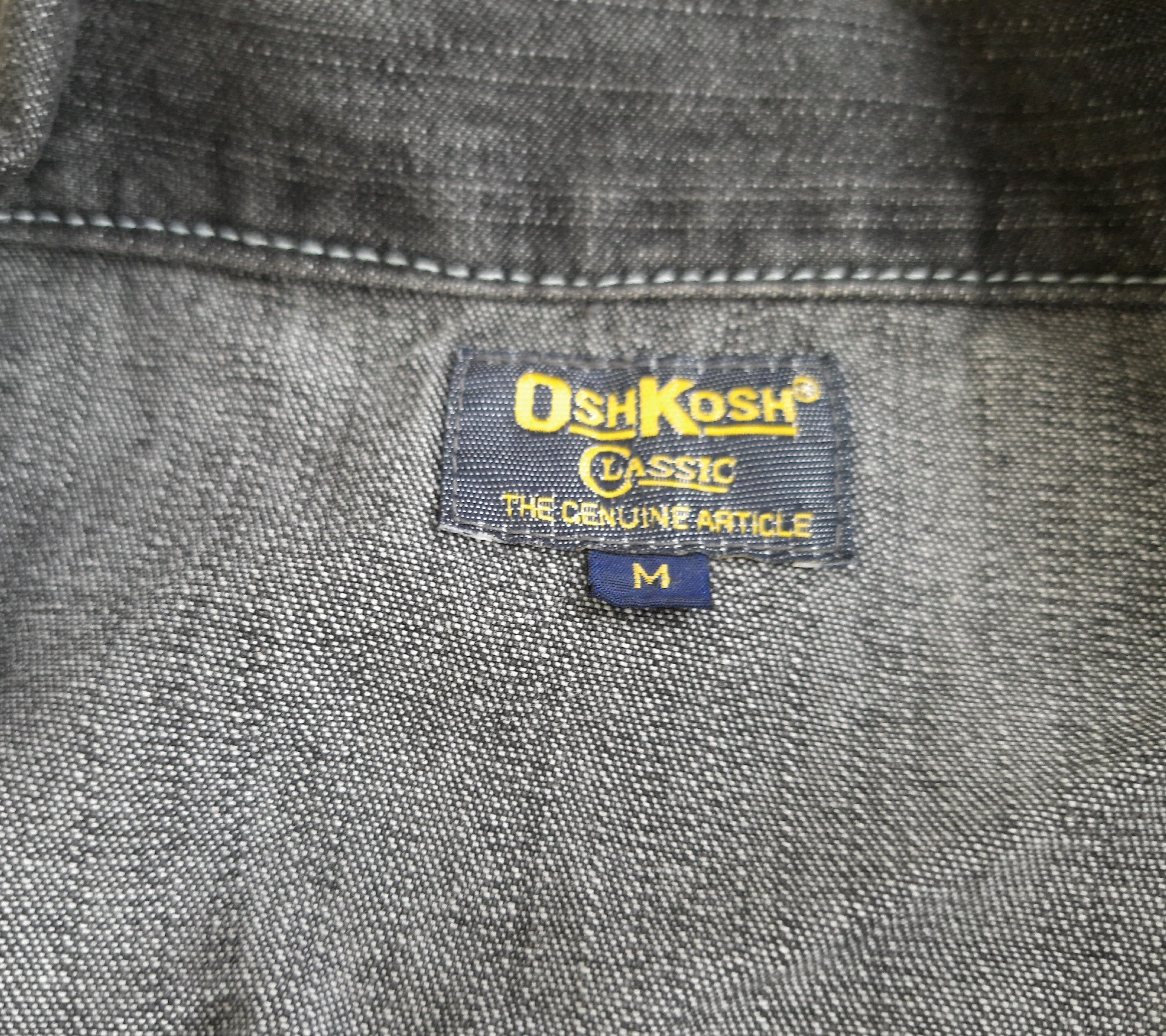Oshkosh Oshkosh Classic Genuine Vintage Overalls jumpsuit Size US 34 / EU 50 - 8 Thumbnail