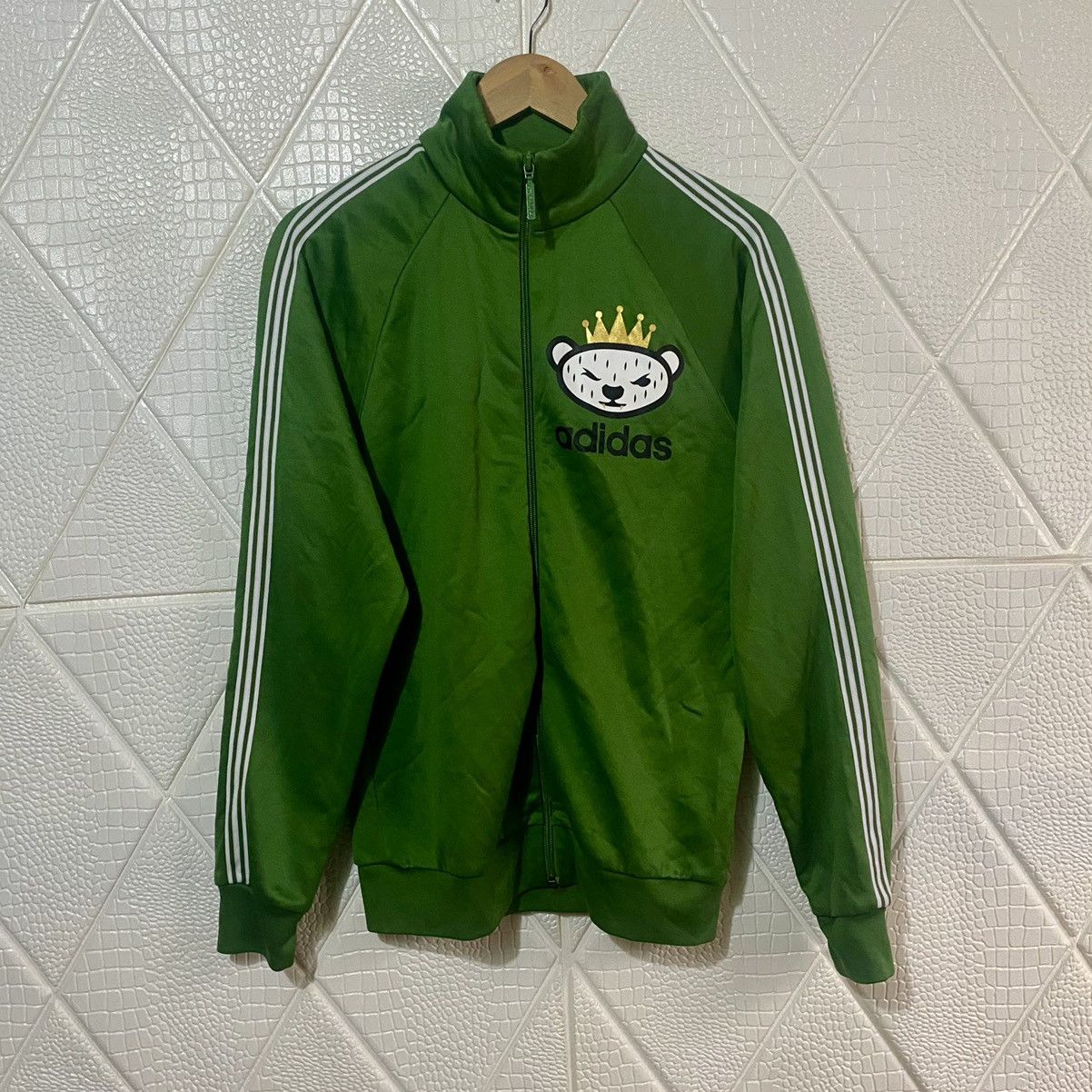 nigo retro bear track jacket