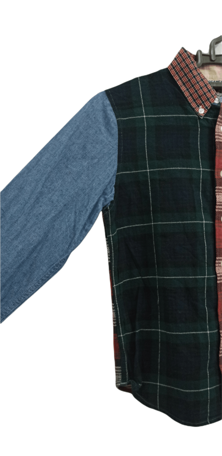 Beams Plus × Japanese Brand Made in Japan Beams Boy Rebuild Patchwork Button Ups Size US S / EU 44-46 / 1 - 6 Thumbnail