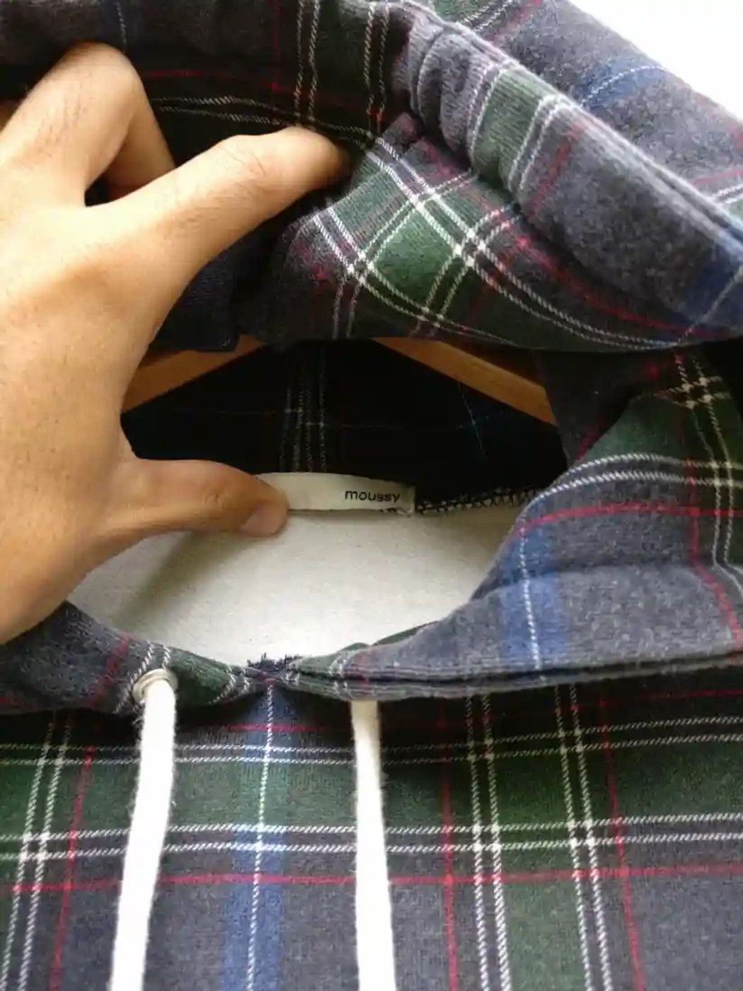 MOUSSY Moussy Japan Checkered Hoodies Sweatshirts Jumper Pullover Size US M / EU 48-50 / 2 - 4 Thumbnail