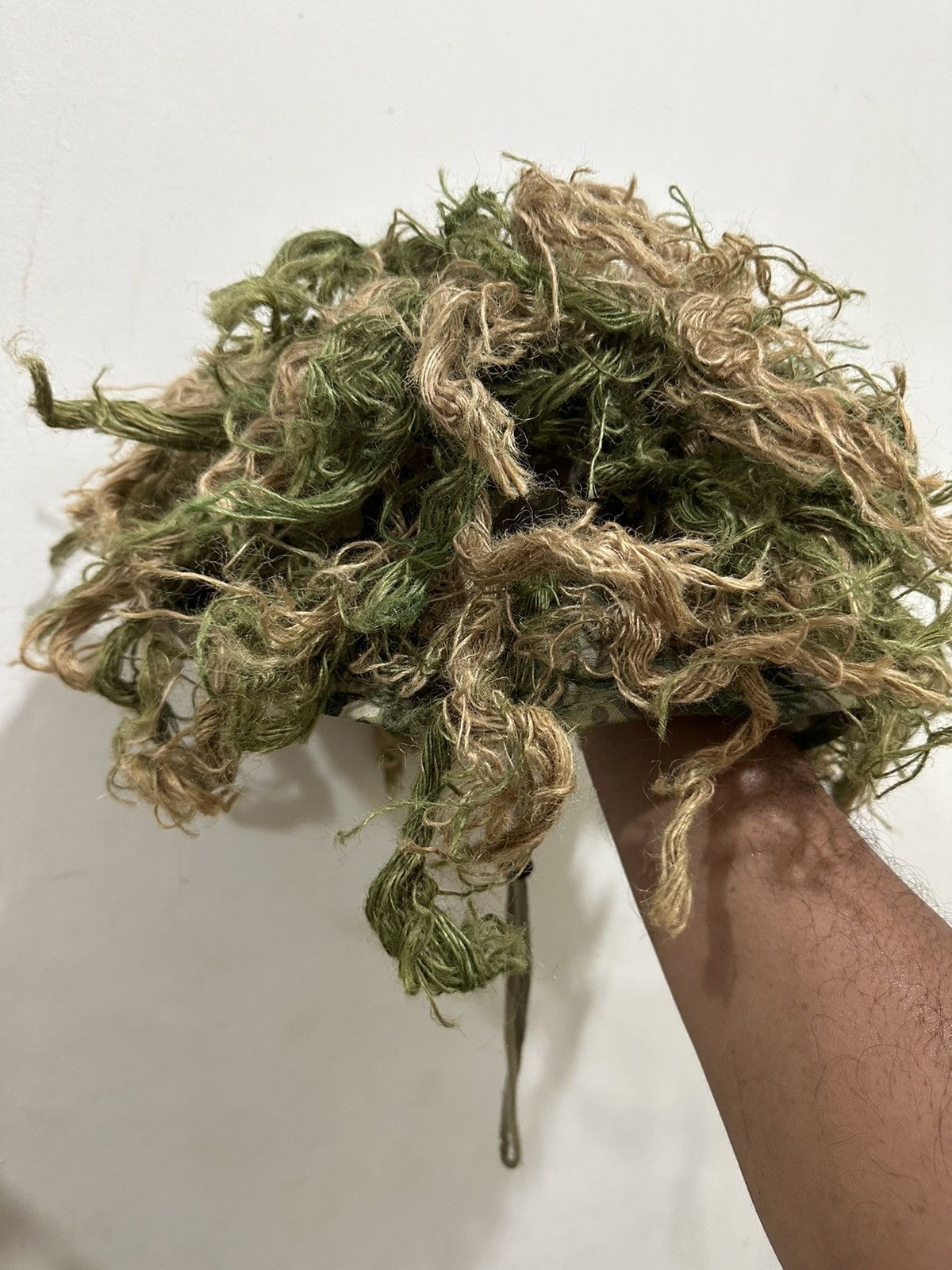 Other Tactical Grass Ghillie Yowie 3D Camo Hat Size ONE SIZE - 2 Thumbnail