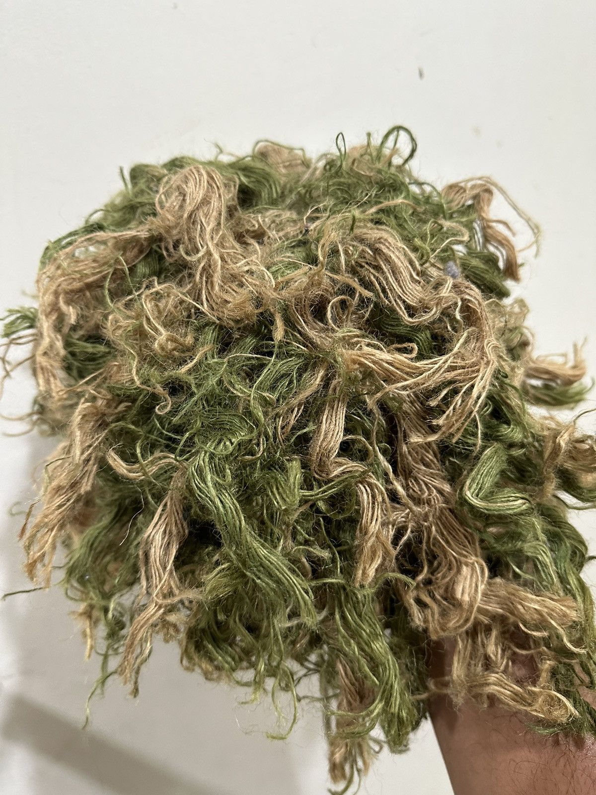 Other Tactical Grass Ghillie Yowie 3D Camo Hat Size ONE SIZE - 4 Thumbnail