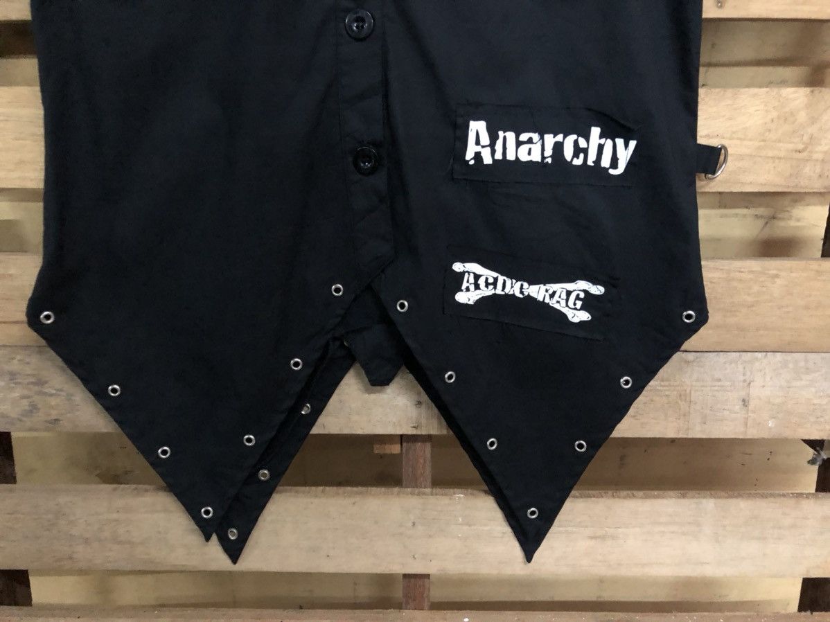 Japanese Brand ACDC RAG SEDITIONARIES PUNK DESIGN DOUBLE COLLAR SHIRT Size US S / EU 44-46 / 1 - 7 Thumbnail
