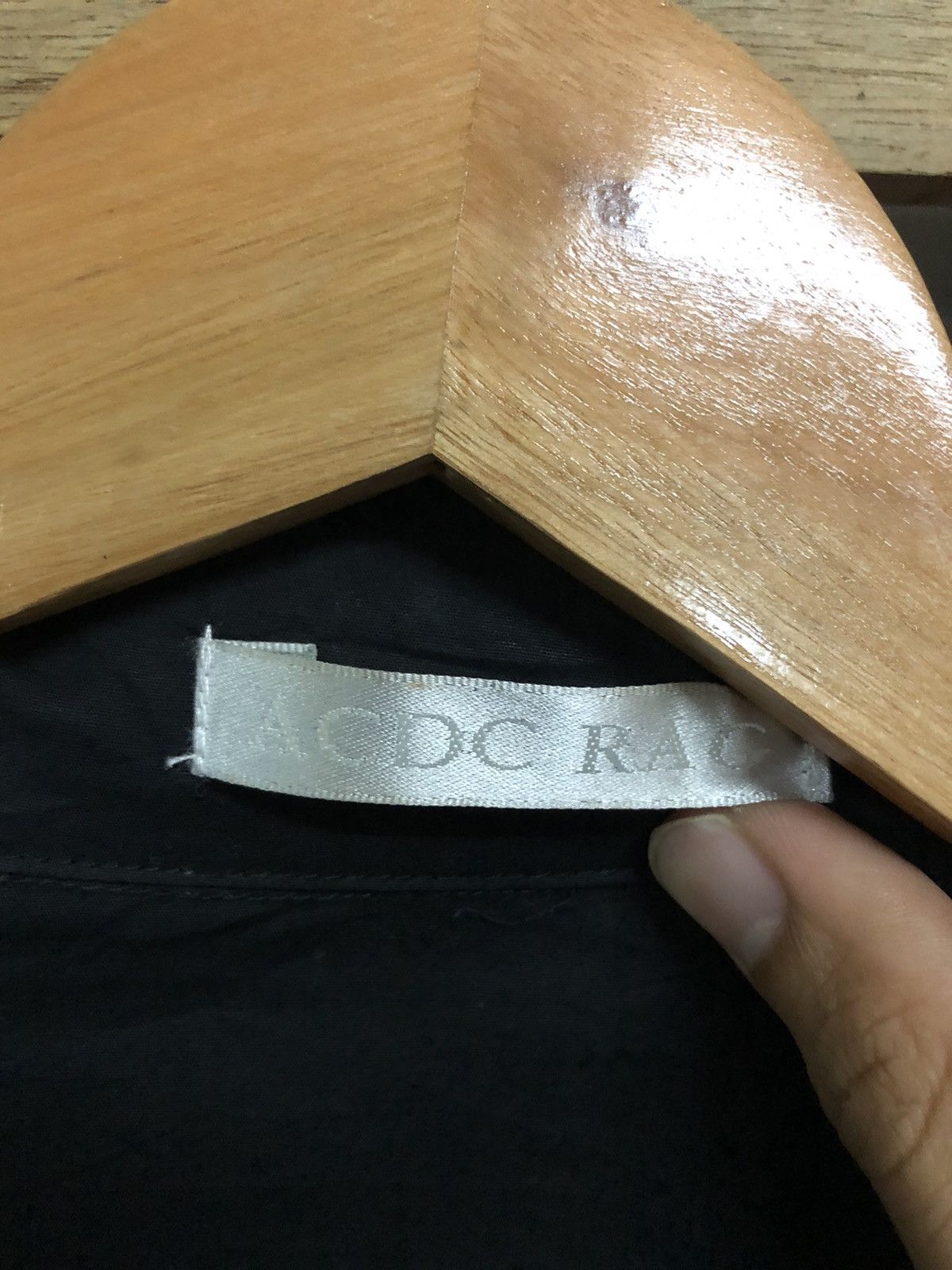 Japanese Brand ACDC RAG SEDITIONARIES PUNK DESIGN DOUBLE COLLAR SHIRT Size US S / EU 44-46 / 1 - 11 Thumbnail