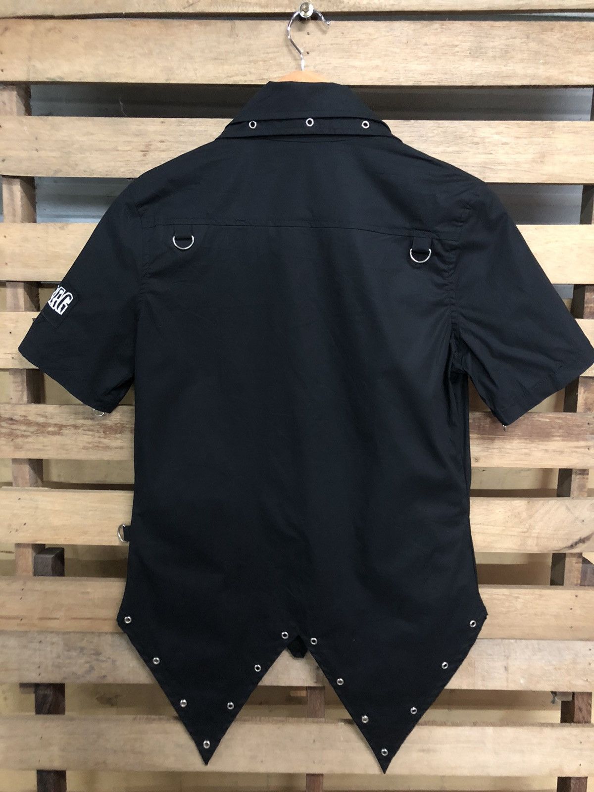 Japanese Brand ACDC RAG SEDITIONARIES PUNK DESIGN DOUBLE COLLAR SHIRT Size US S / EU 44-46 / 1 - 4 Thumbnail
