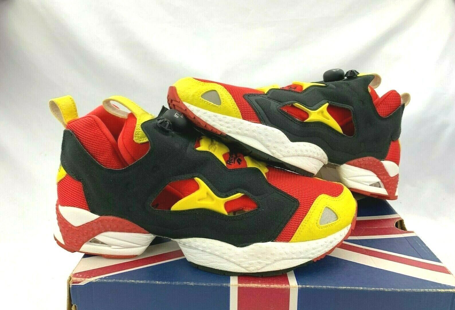 image of Reebok x Vintage Instapump Fury V2 'hong Kong Hand Over' Shoes in Red, Men's (Size 11)