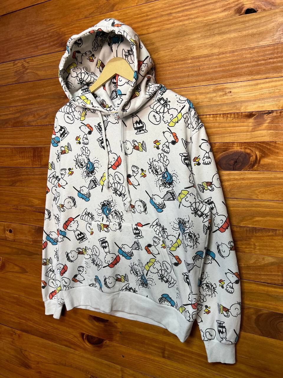 Peanuts VINTAGE PEANUTS FULLPRINT HOODIES Size US L / EU 52-54 / 3 - 3 Thumbnail