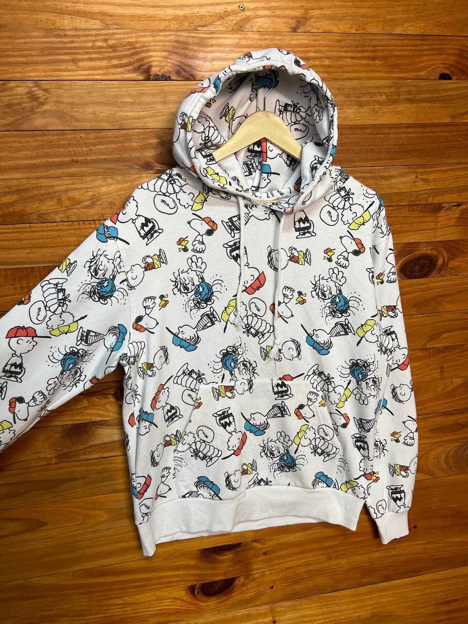 Peanuts VINTAGE PEANUTS FULLPRINT HOODIES Size US L / EU 52-54 / 3 - 4 Thumbnail