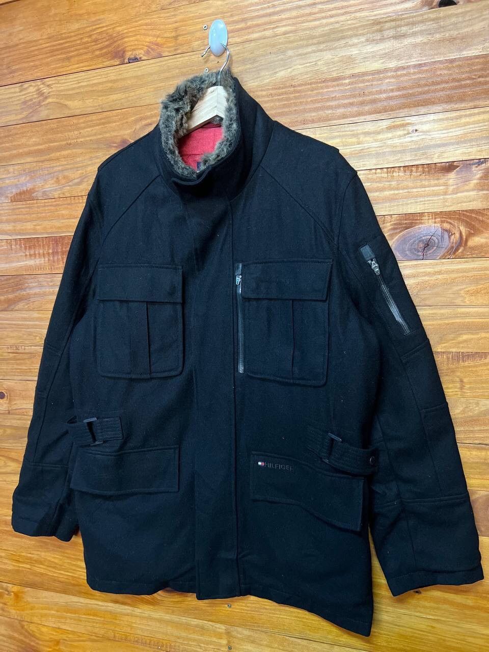 Tommy Hilfiger TOMMY HILFIGER WOOL FIELD JACKET Size US S / EU 44-46 / 1 - 3 Thumbnail