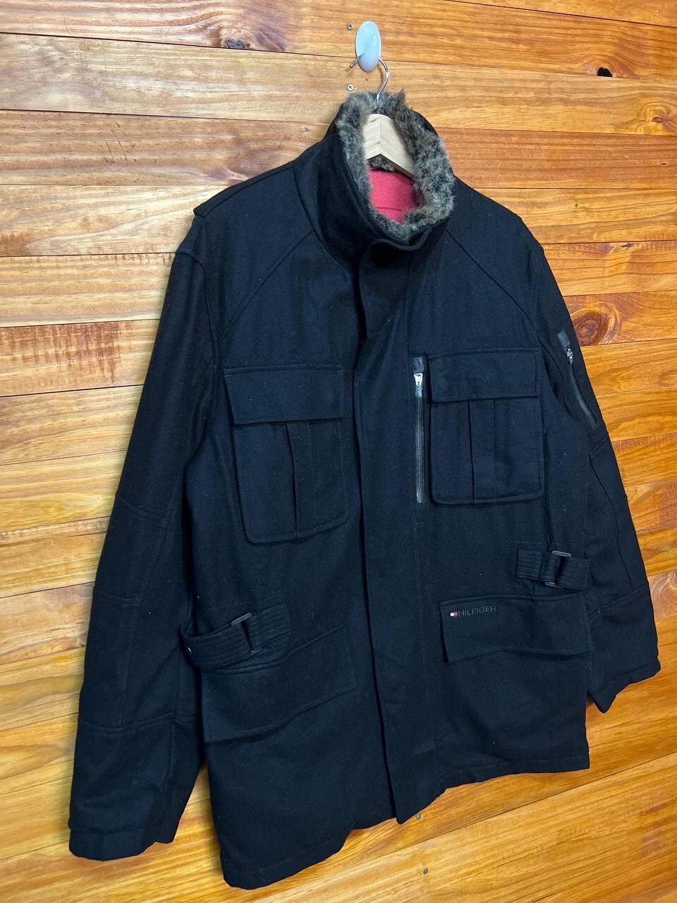 Tommy Hilfiger TOMMY HILFIGER WOOL FIELD JACKET Size US S / EU 44-46 / 1 - 2 Thumbnail