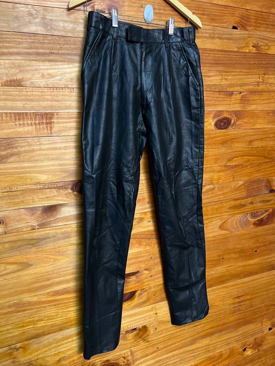 Genuine Leather LEATHER PANTS SIZE 28 Size US 28 / EU 44 - 2 Thumbnail