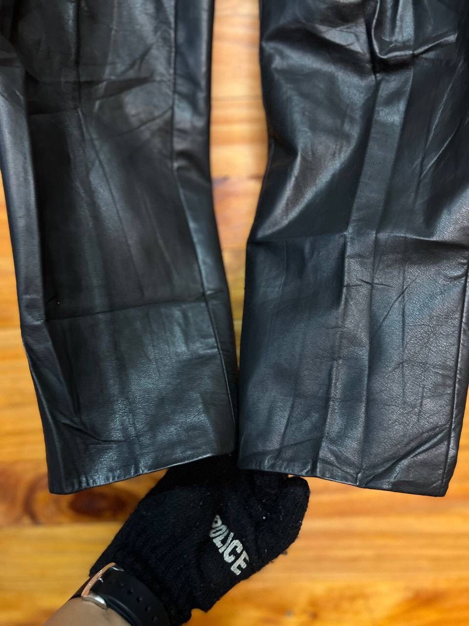 Genuine Leather LEATHER PANTS SIZE 28 Size US 28 / EU 44 - 5 Thumbnail