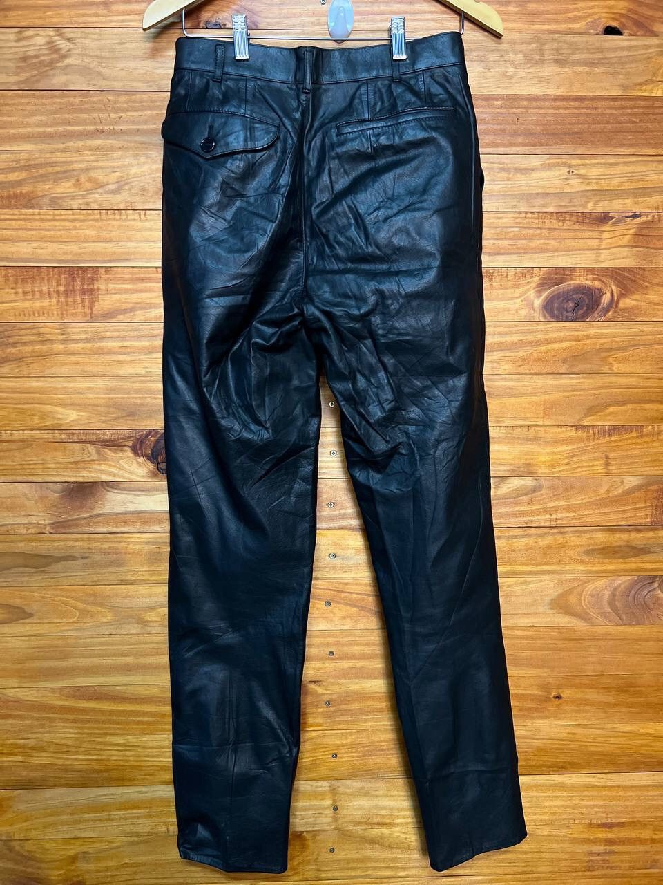 Genuine Leather LEATHER PANTS SIZE 28 Size US 28 / EU 44 - 6 Thumbnail