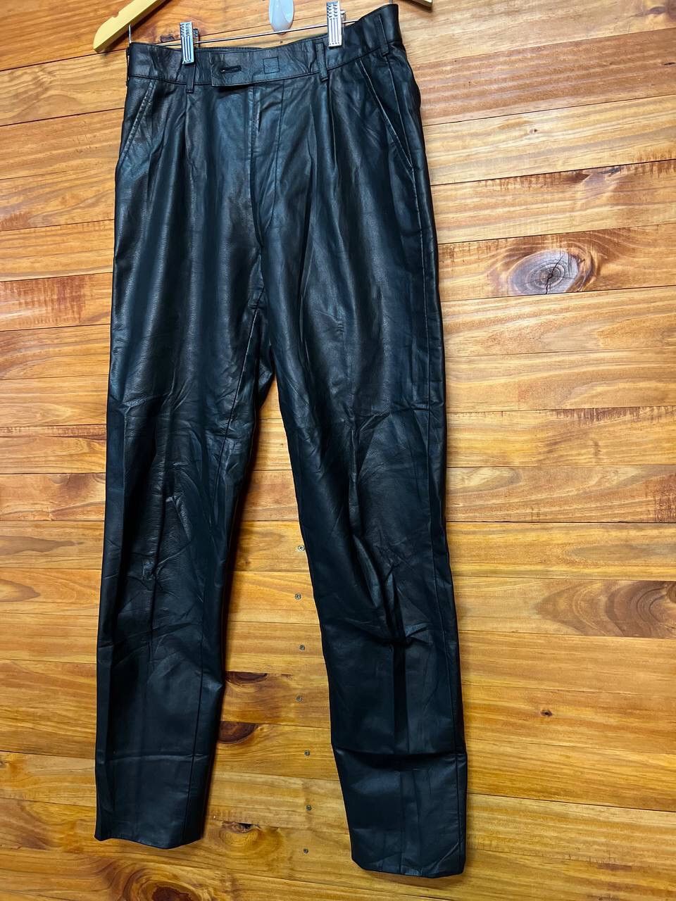 Genuine Leather LEATHER PANTS SIZE 28 Size US 28 / EU 44 - 3 Thumbnail