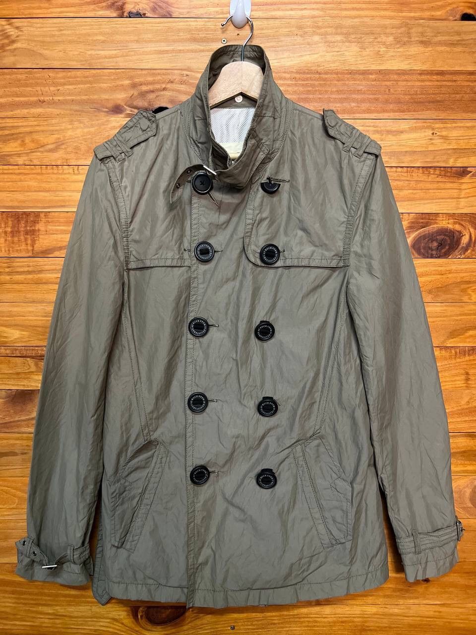 PPFM PPFM DOUBLE BREAST NYLON TRENCH COAT Size US L / EU 52-54 / 3 - 1 Thumbnail