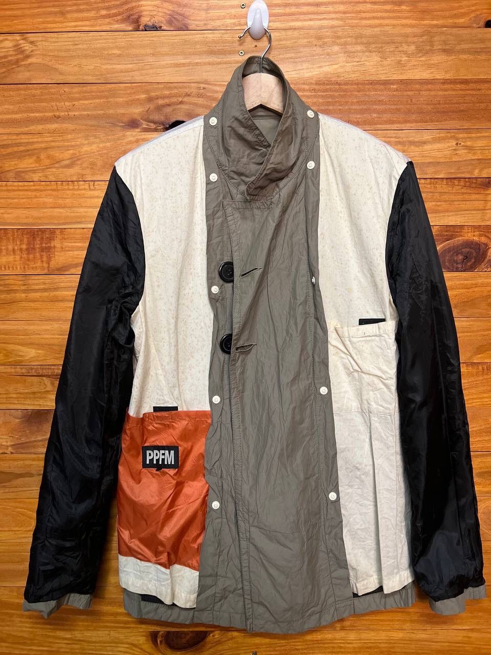 PPFM PPFM DOUBLE BREAST NYLON TRENCH COAT Size US L / EU 52-54 / 3 - 17 Thumbnail