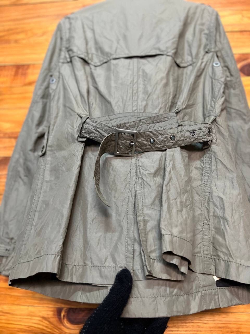 PPFM PPFM DOUBLE BREAST NYLON TRENCH COAT Size US L / EU 52-54 / 3 - 12 Thumbnail