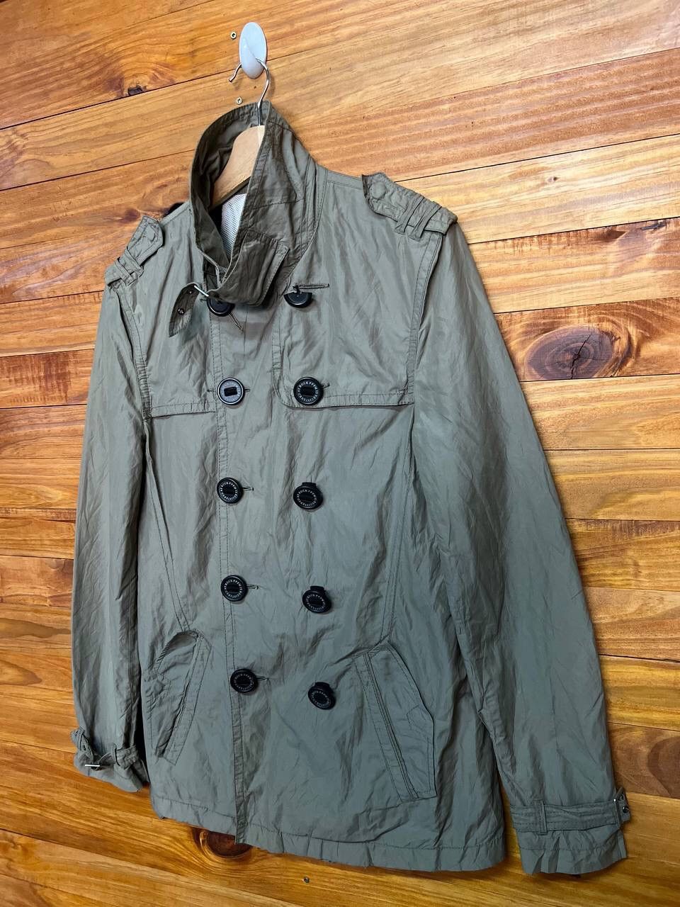 PPFM PPFM DOUBLE BREAST NYLON TRENCH COAT Size US L / EU 52-54 / 3 - 3 Thumbnail